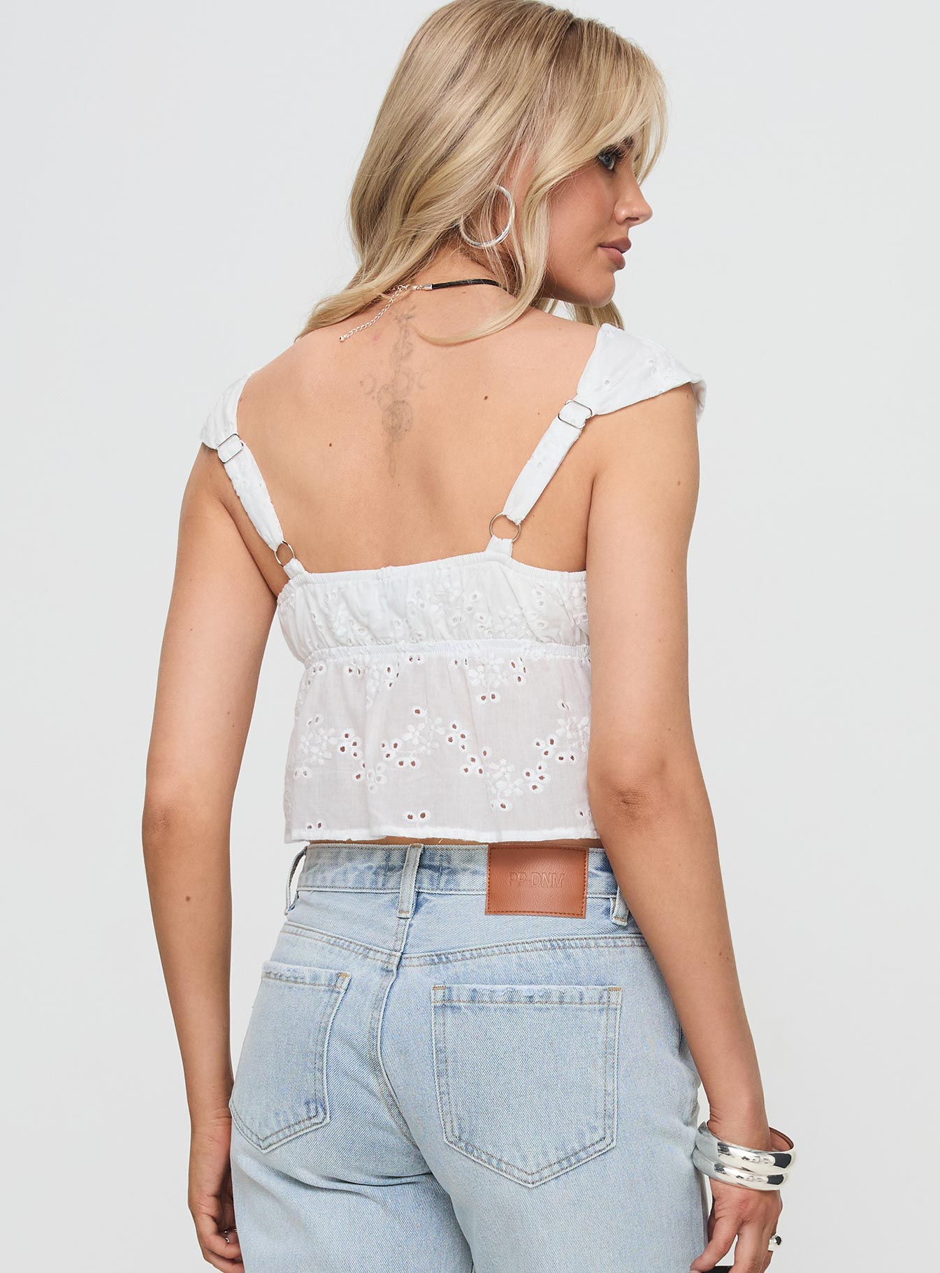 Annita Top White Cheap Visit