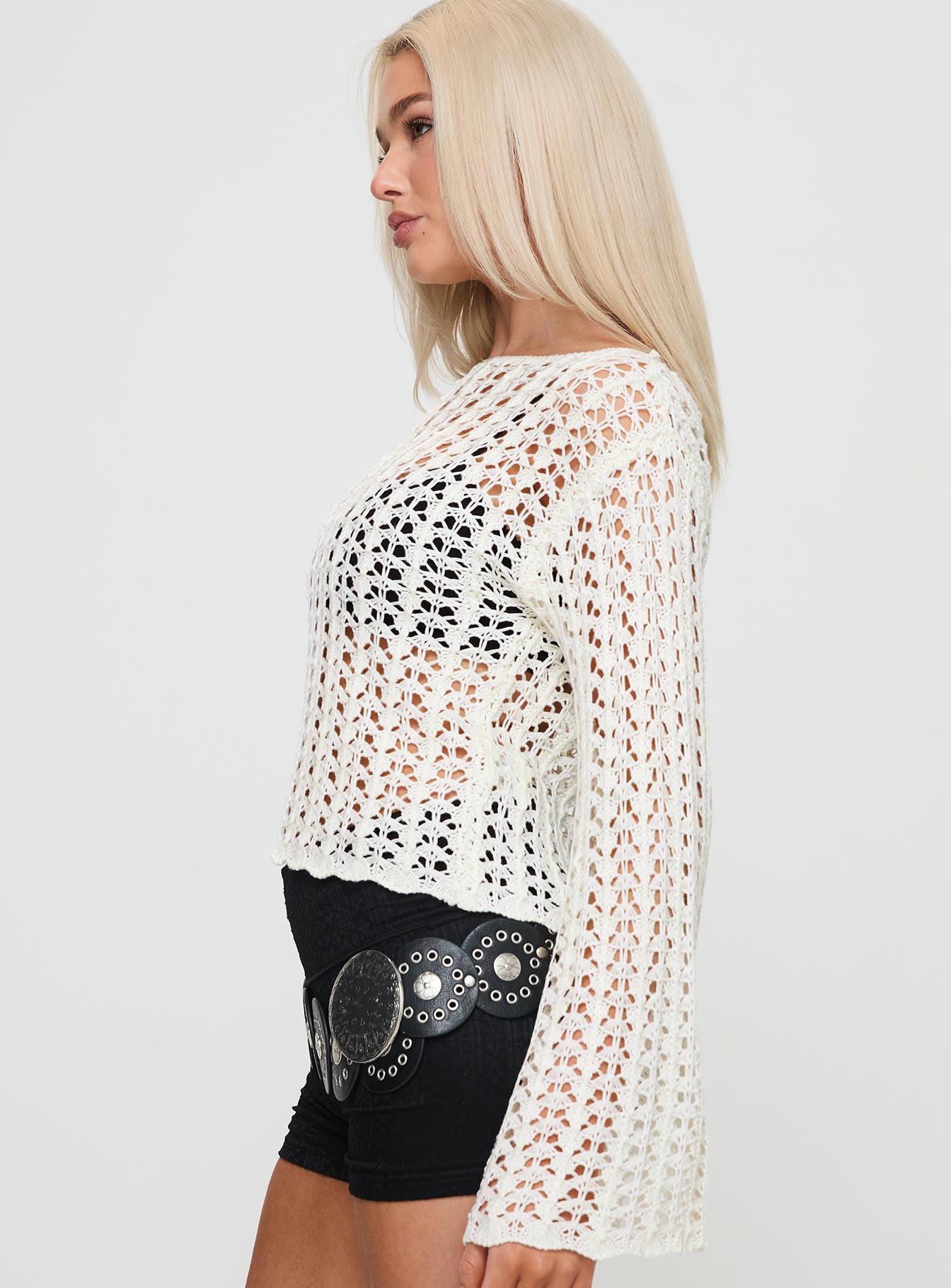 Kassiani Sweater White Outlet Affordable