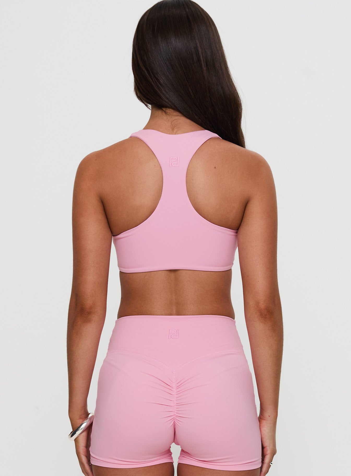 Pulse Halter Yoga Crop Pink Pictures Cheap Pice