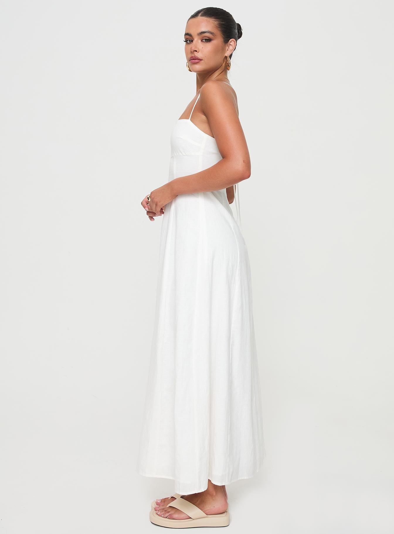 Brightwell Maxi Dress White Free Shipping Genuine