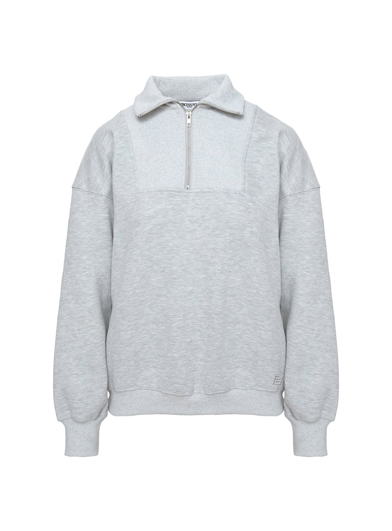 Dream Fleece Quarter Zip Sweatshirt Grey Marle Sale 2025 Unisex