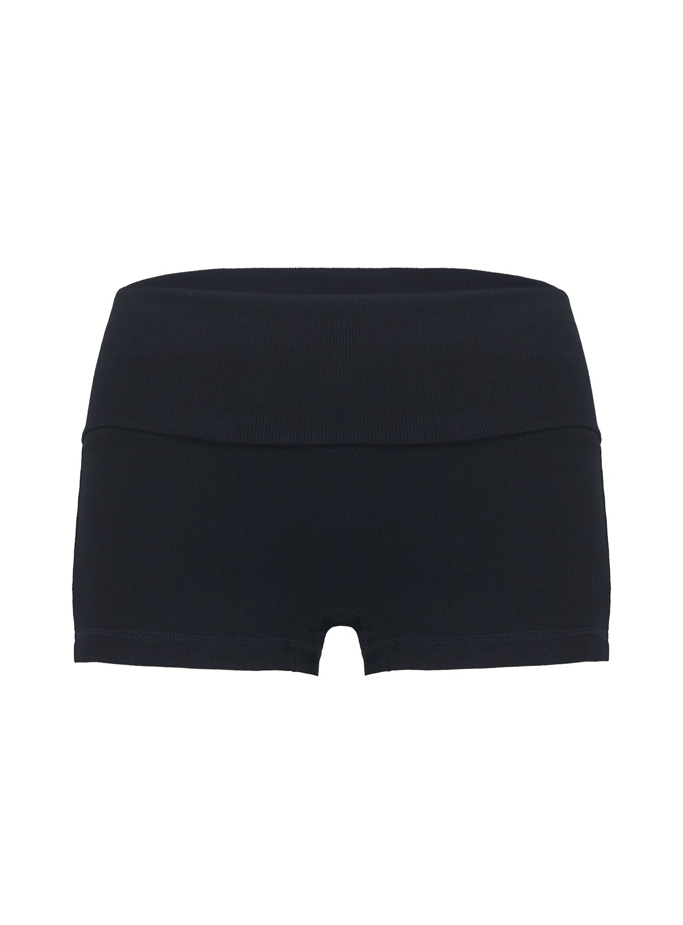 Baseline Low Rise Rib Shorts Black Manchester For Sale