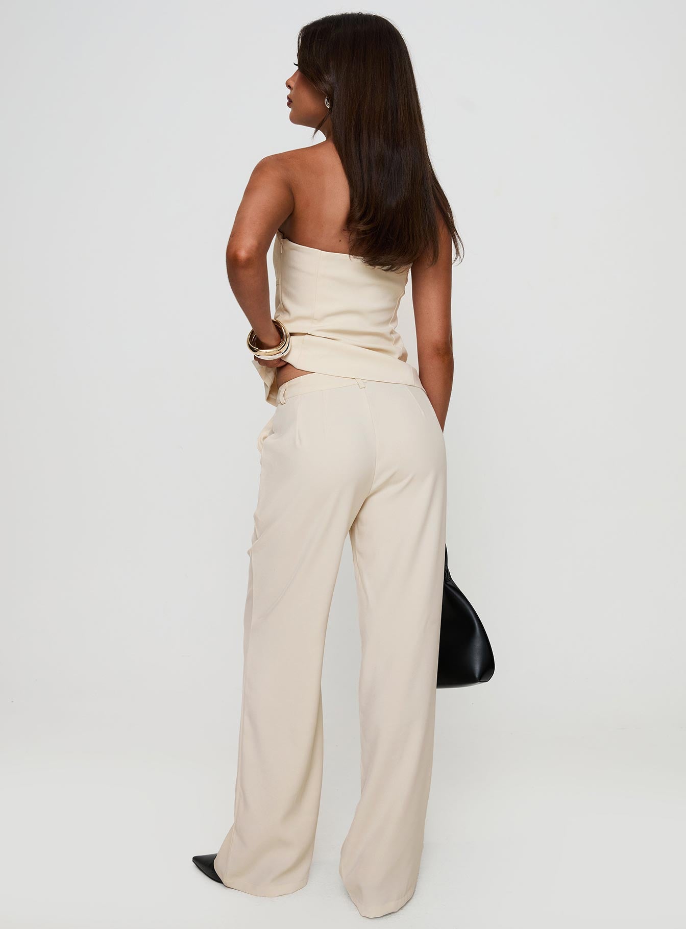 Irresistible Wide Leg Pant Cream Cheapest Online