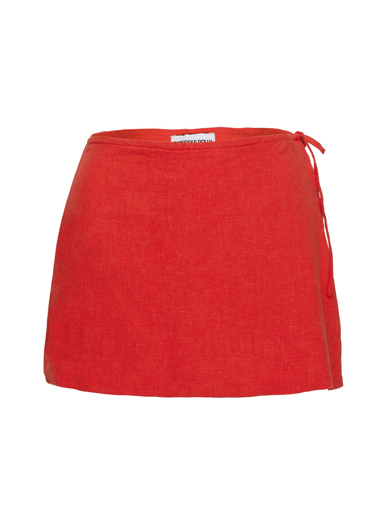 Gulliver Tie Side Mini Skort Red Discount Largest Supplier