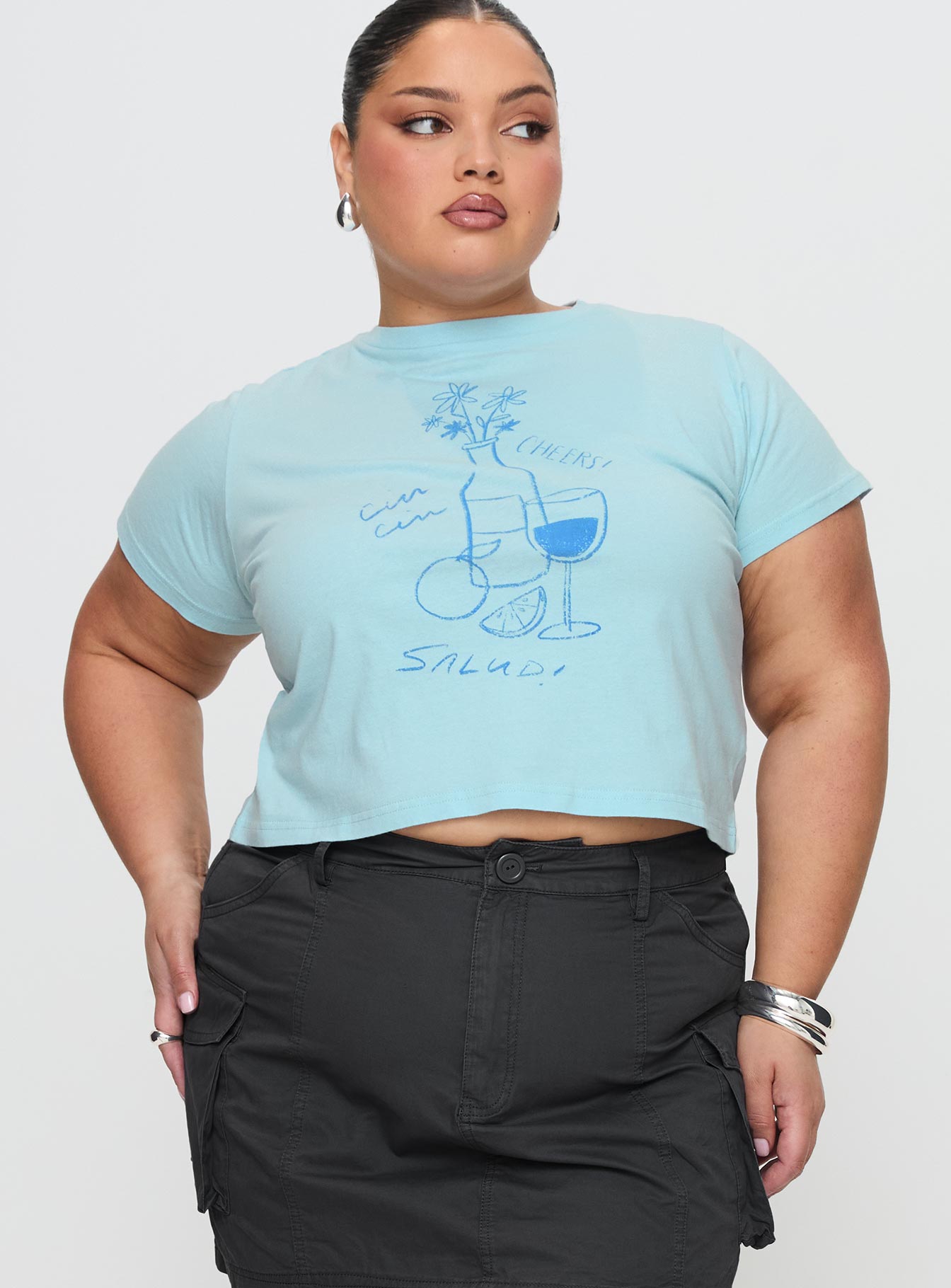 Cheers To You Tee Blue Curve Discount Wiki