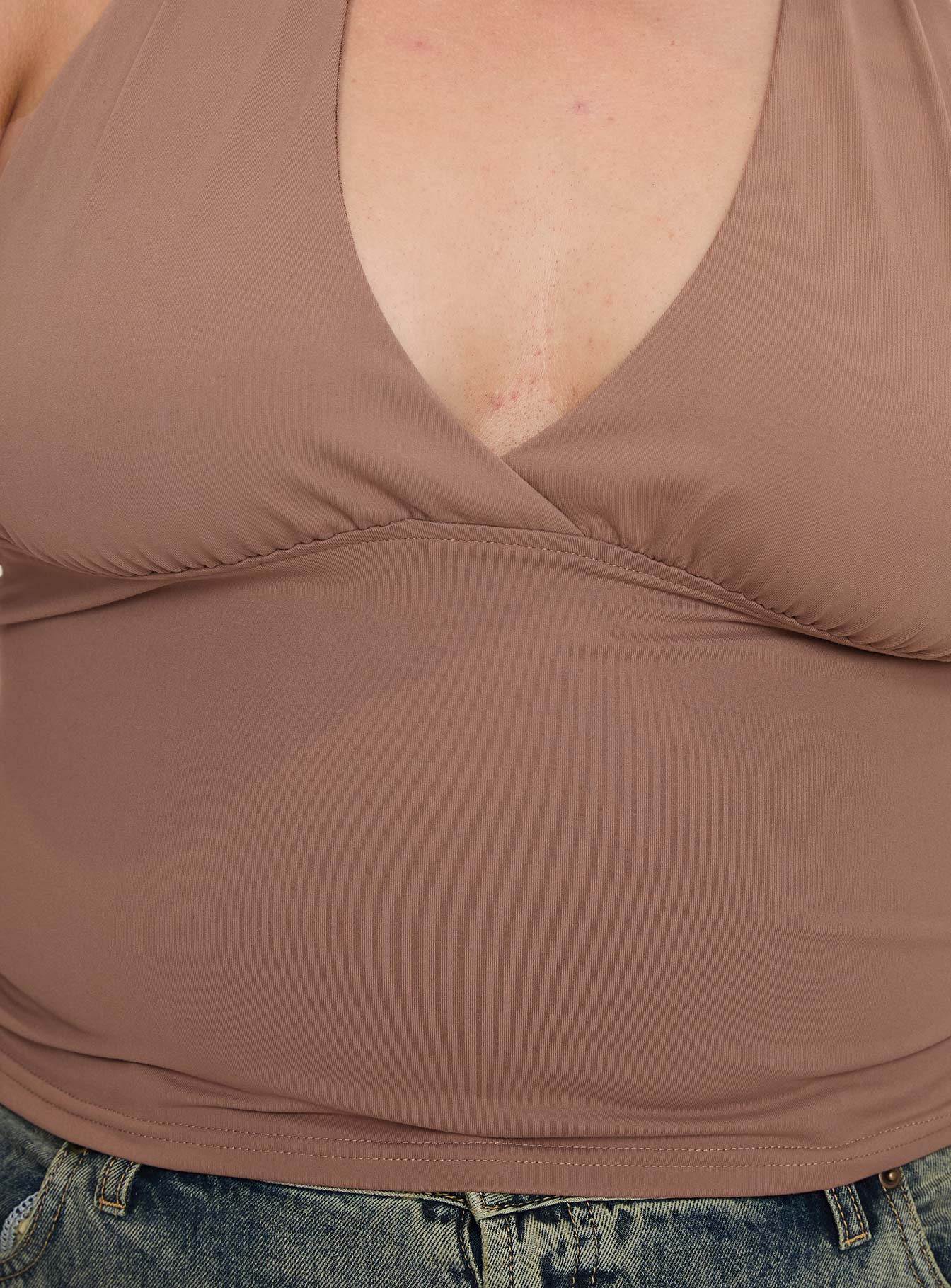 Whimsy Halter Top Chocolate Curve Sale Online Shop