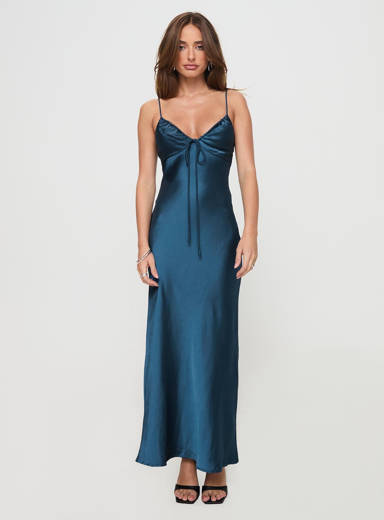 Maguire Maxi Dress Navy Buy Cheap Comfortable