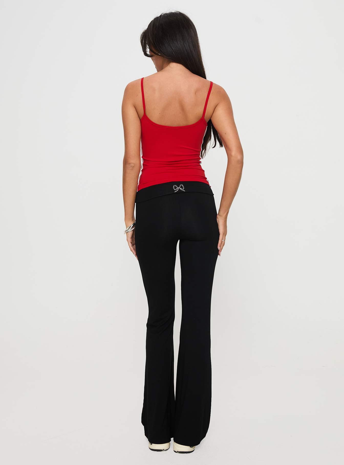 Cherize Ribbon Stitch Pant Black Perfect Sale Online