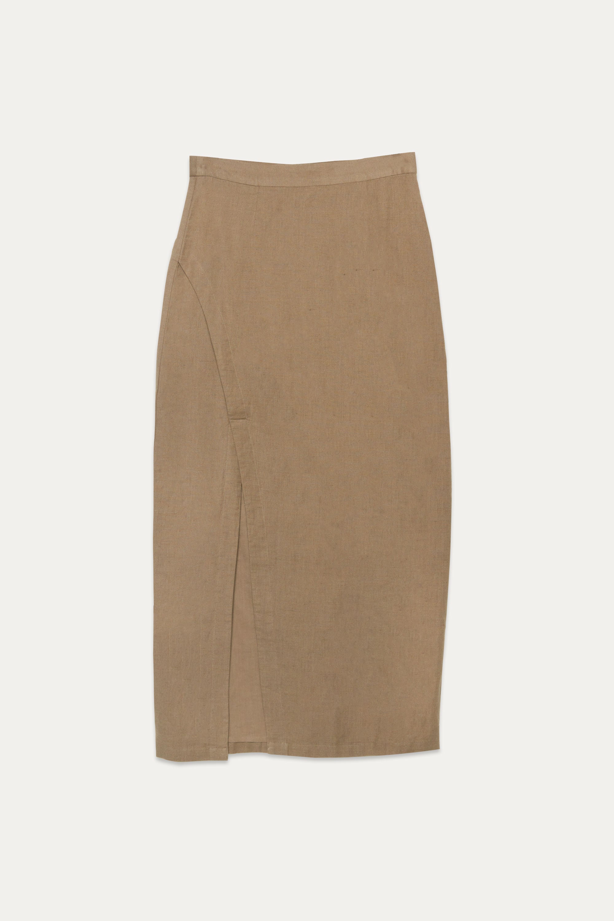 LINEN BLEND WRAP SKIRT Buy Cheap Manchester Great Sale