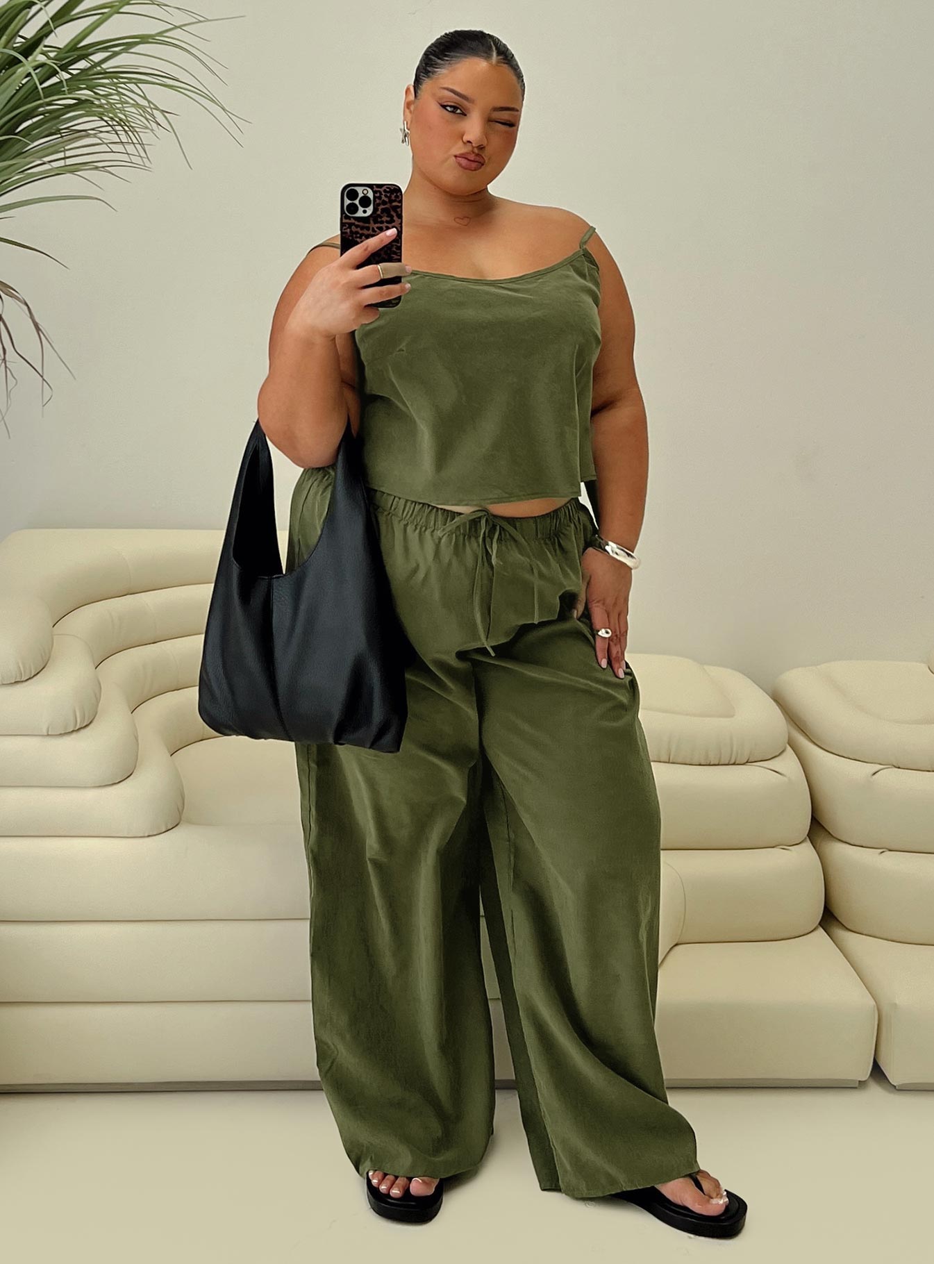 Paigey Set Khaki Curve Clearance Pre Order