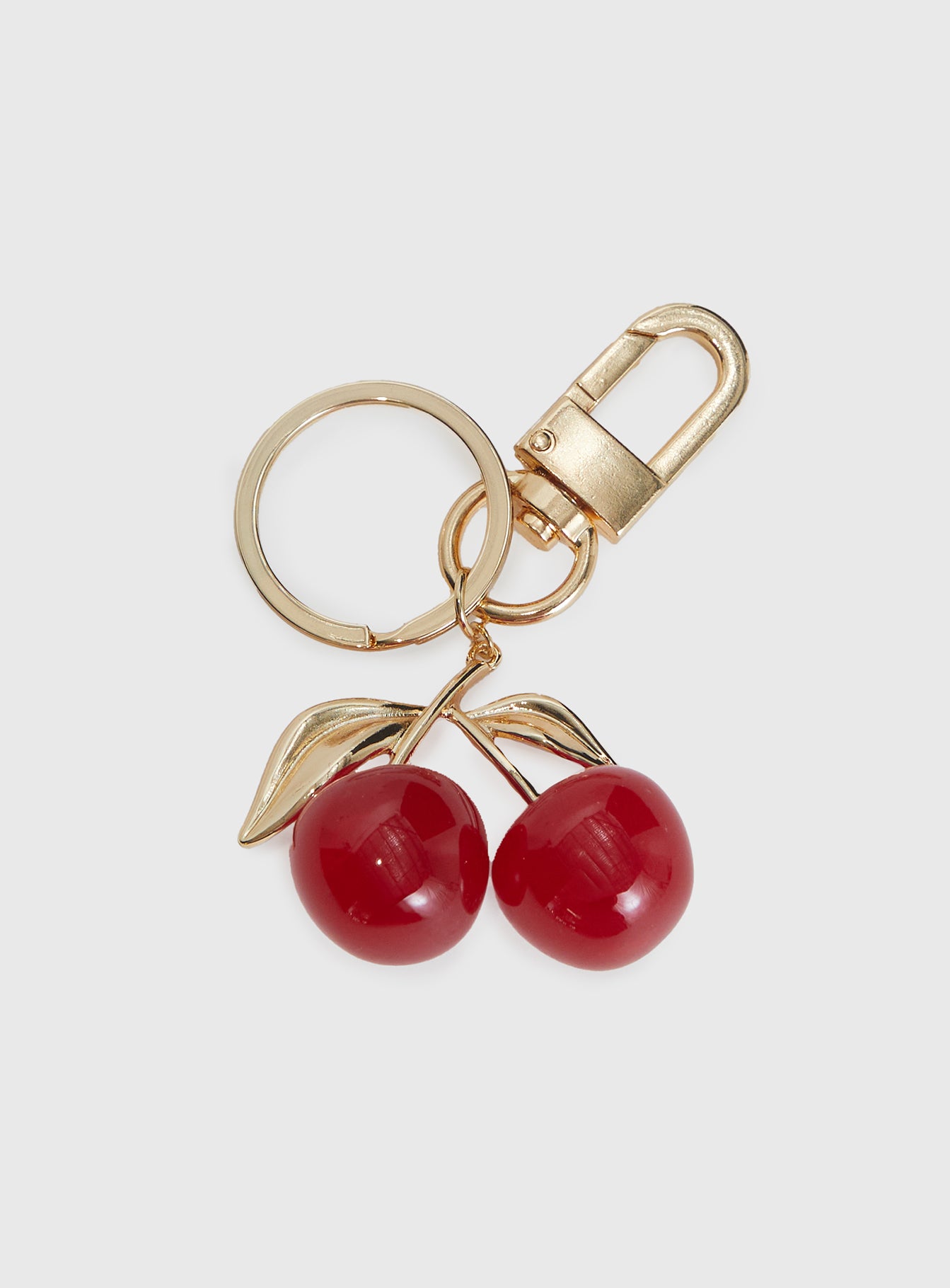 Cherry Berry Key Chain Gold Buy Cheap Brand New Unisex