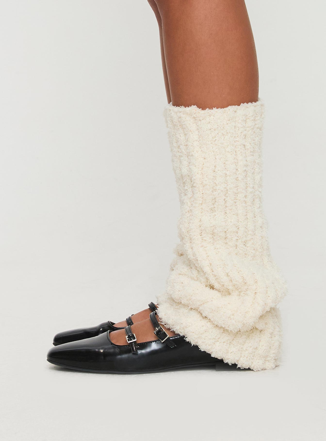 Queensway Boucle Legwarmers Cream Buy Cheap With Mastercard