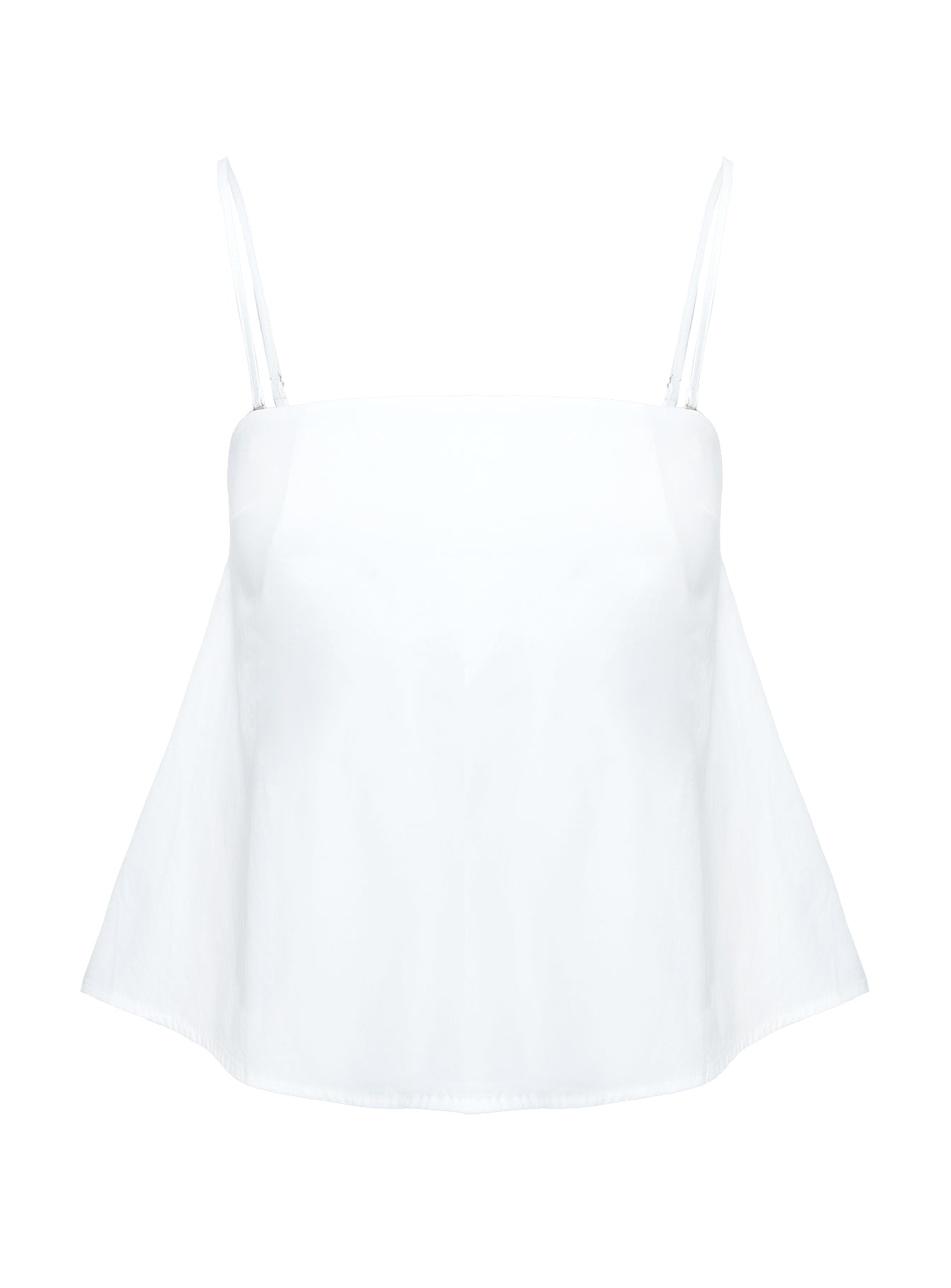 Trapeze Strapless Top White Limited Edition Online