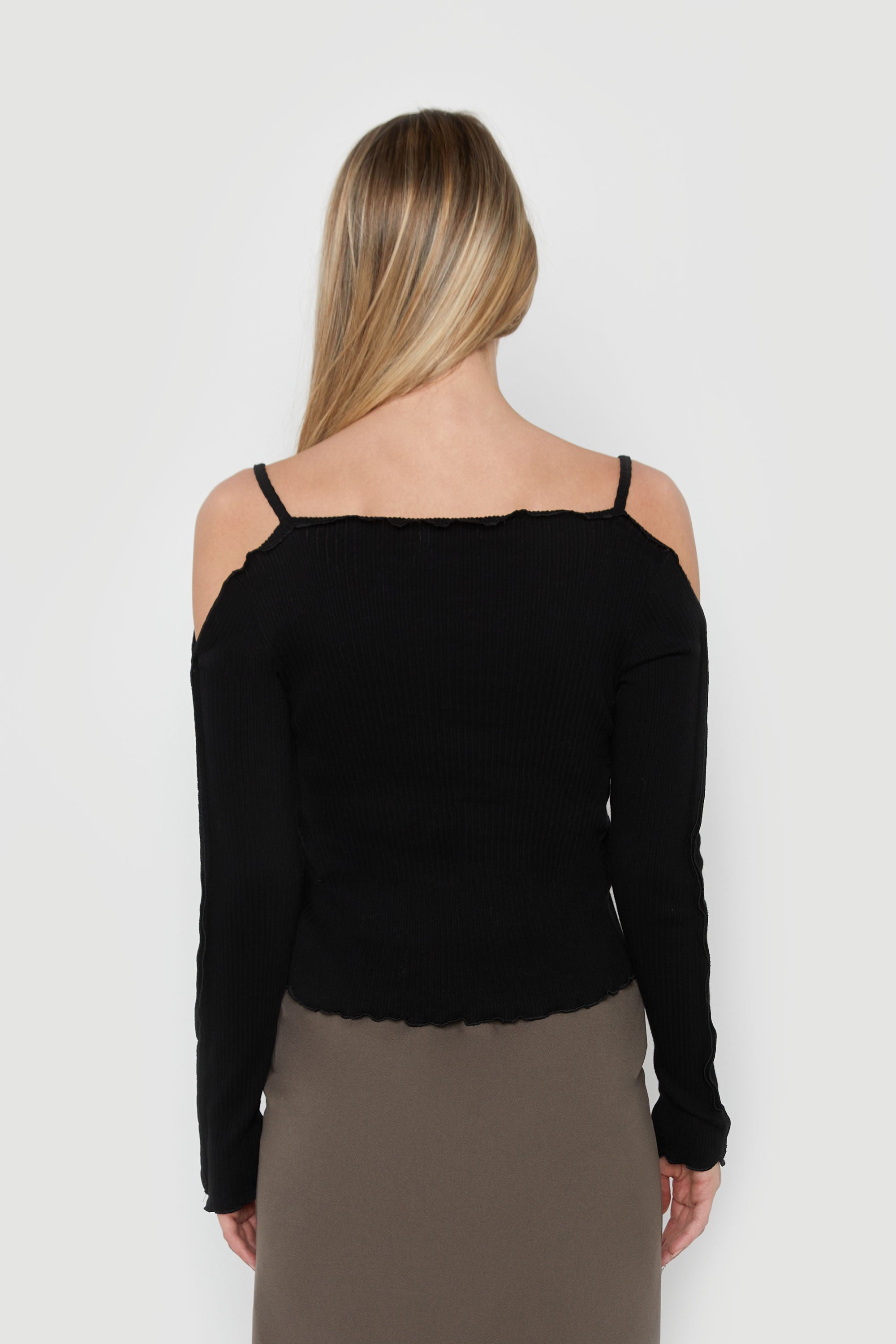 OFF-SHOULDER TOP Free Shipping Original