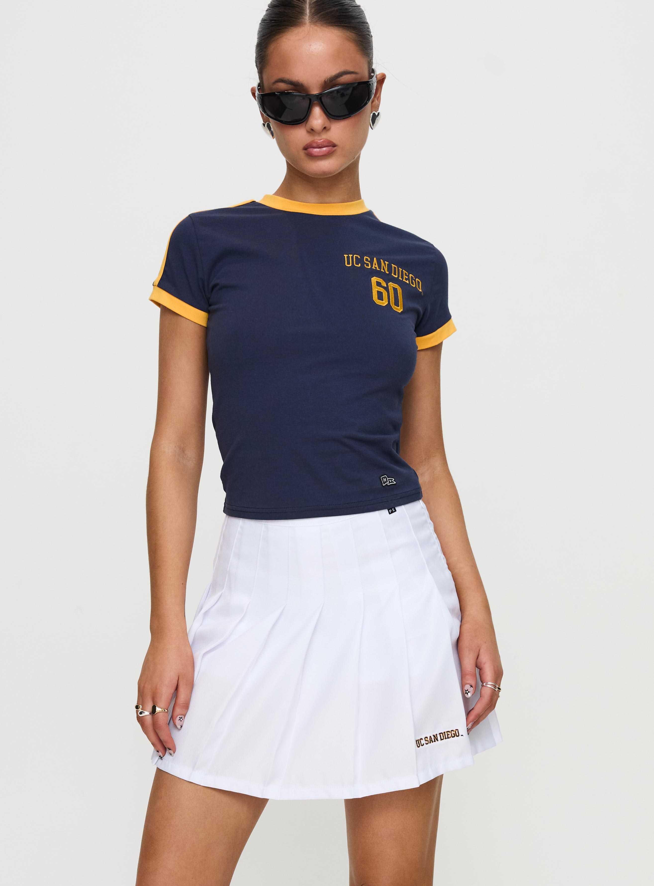 UCSD Tennis Skort White Free Shipping Outlet Store