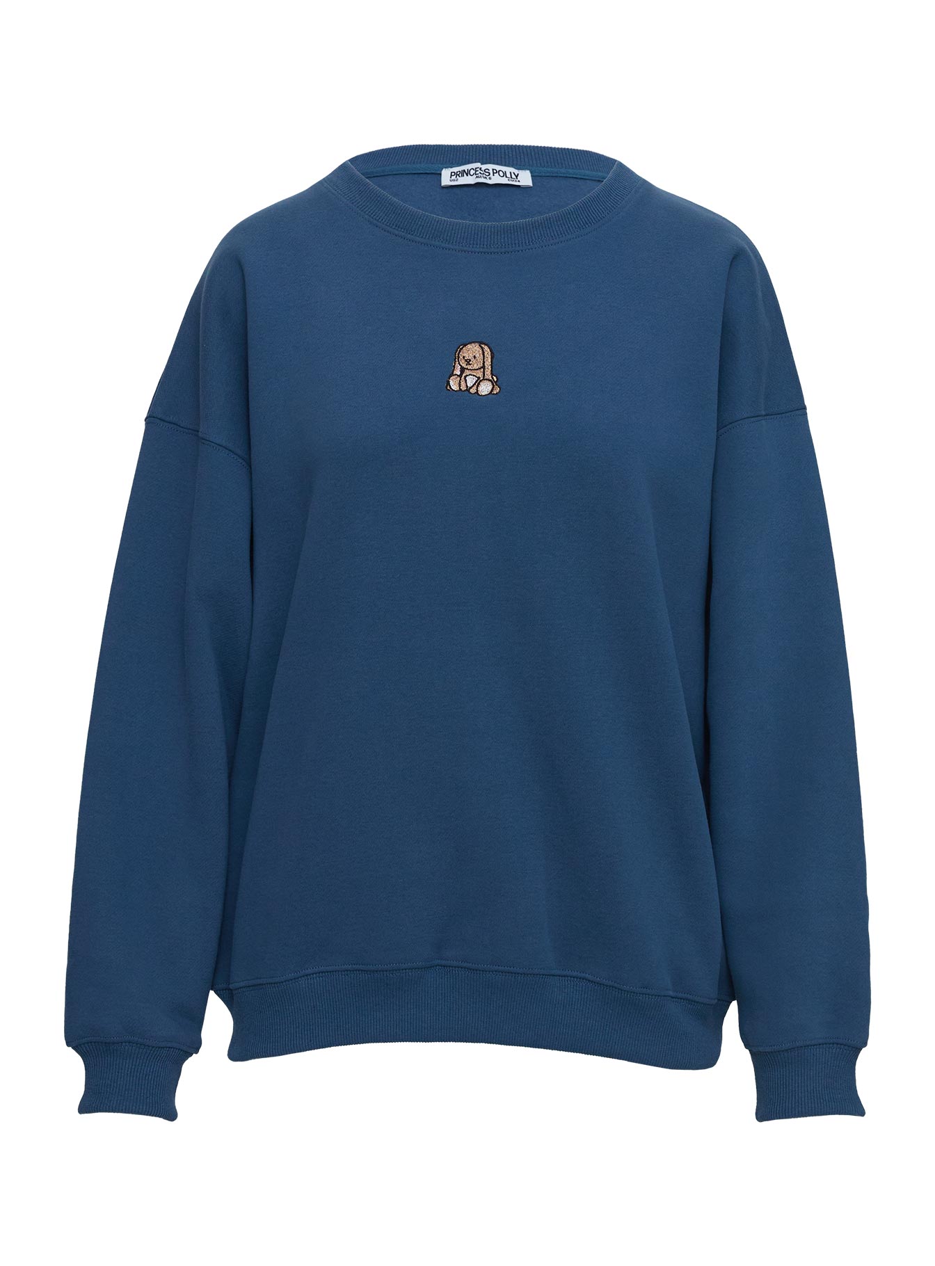 Sleepy Bunny Crewneck Jumper Navy Exclusive Online