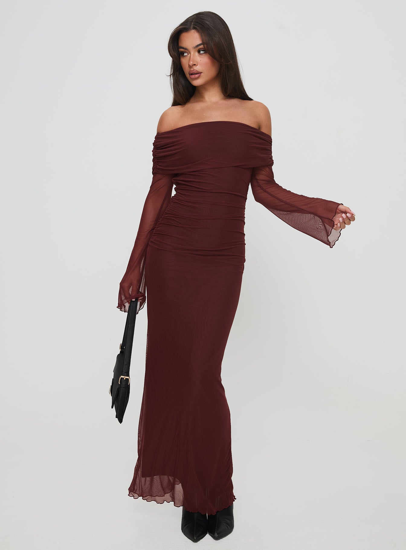 Consideration Maxi Dress Chocolate Best Place