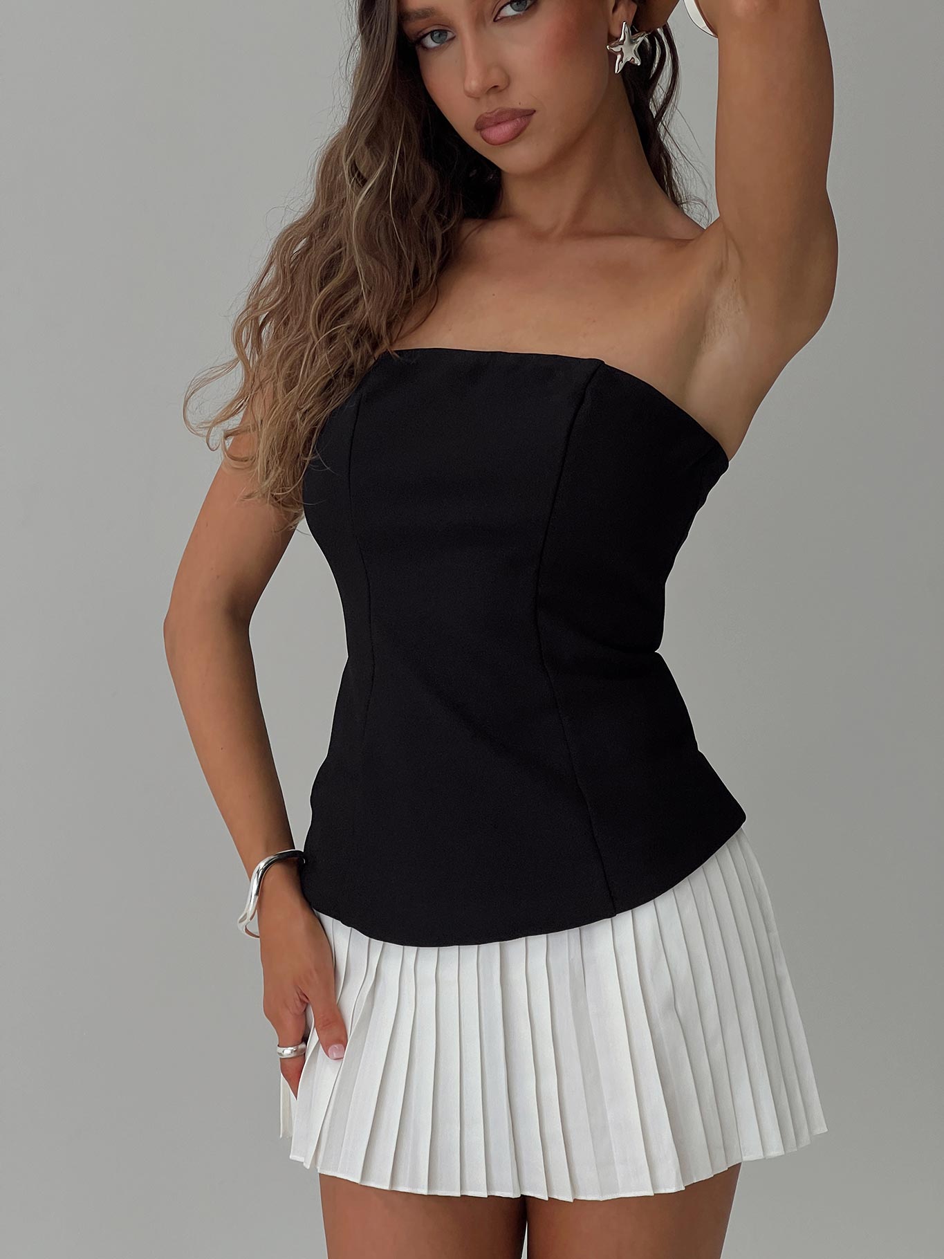 Obsessed Strapless Mini Dress Black Outlet Best Pices