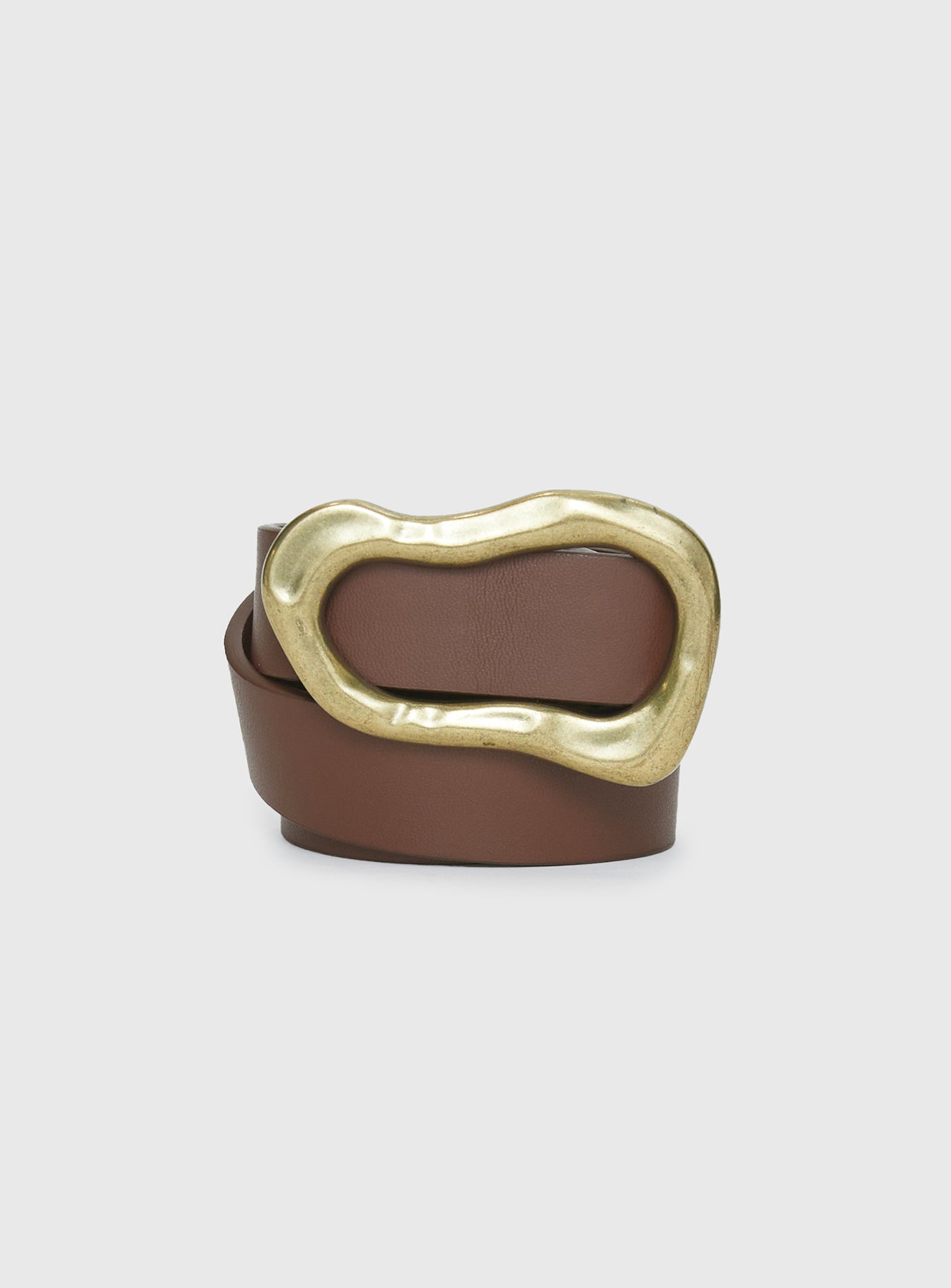 Leto Belt Brown / Gold Online Cheap Quality