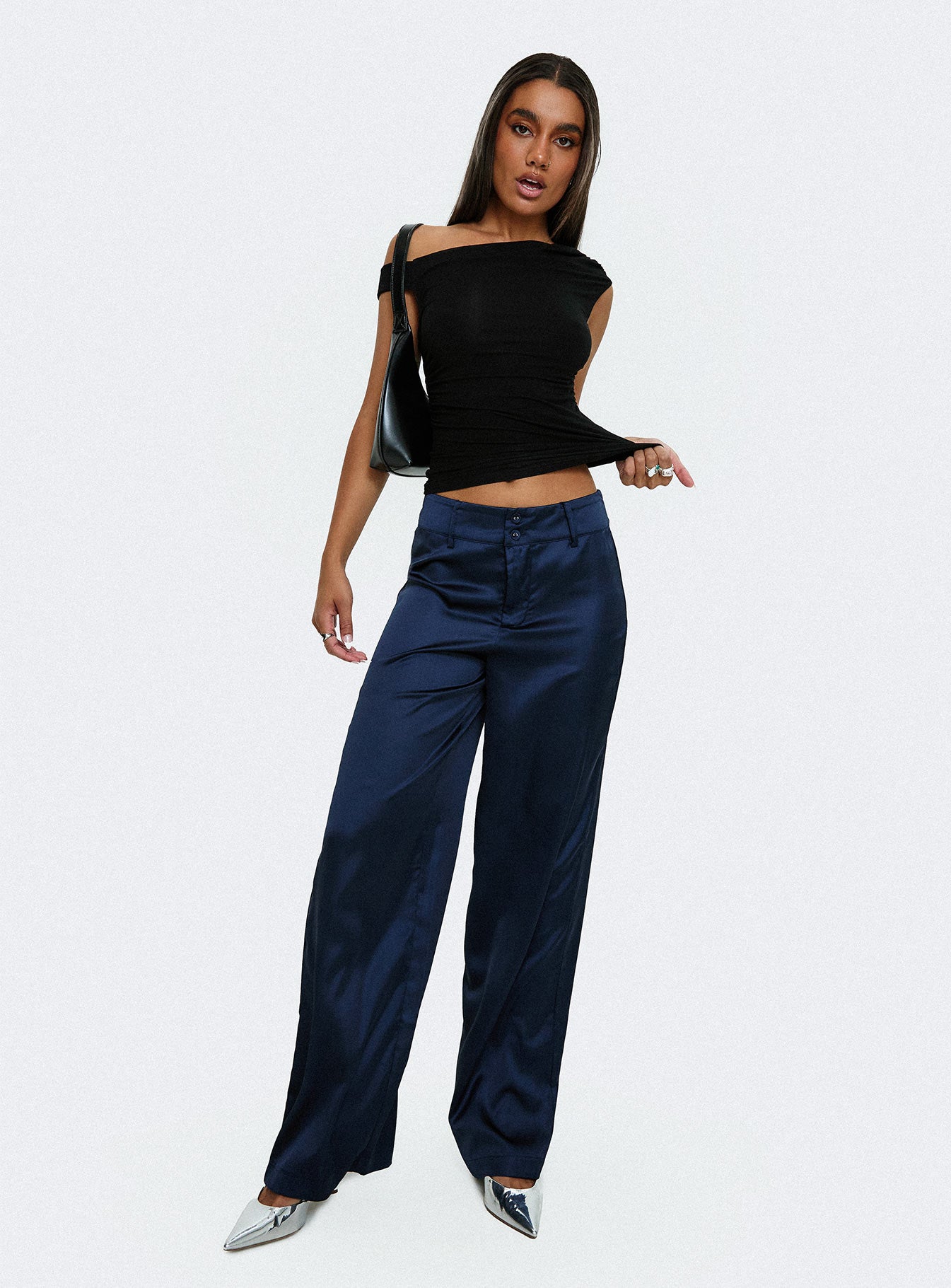 Alaina Pants Navy Cheap Finishline