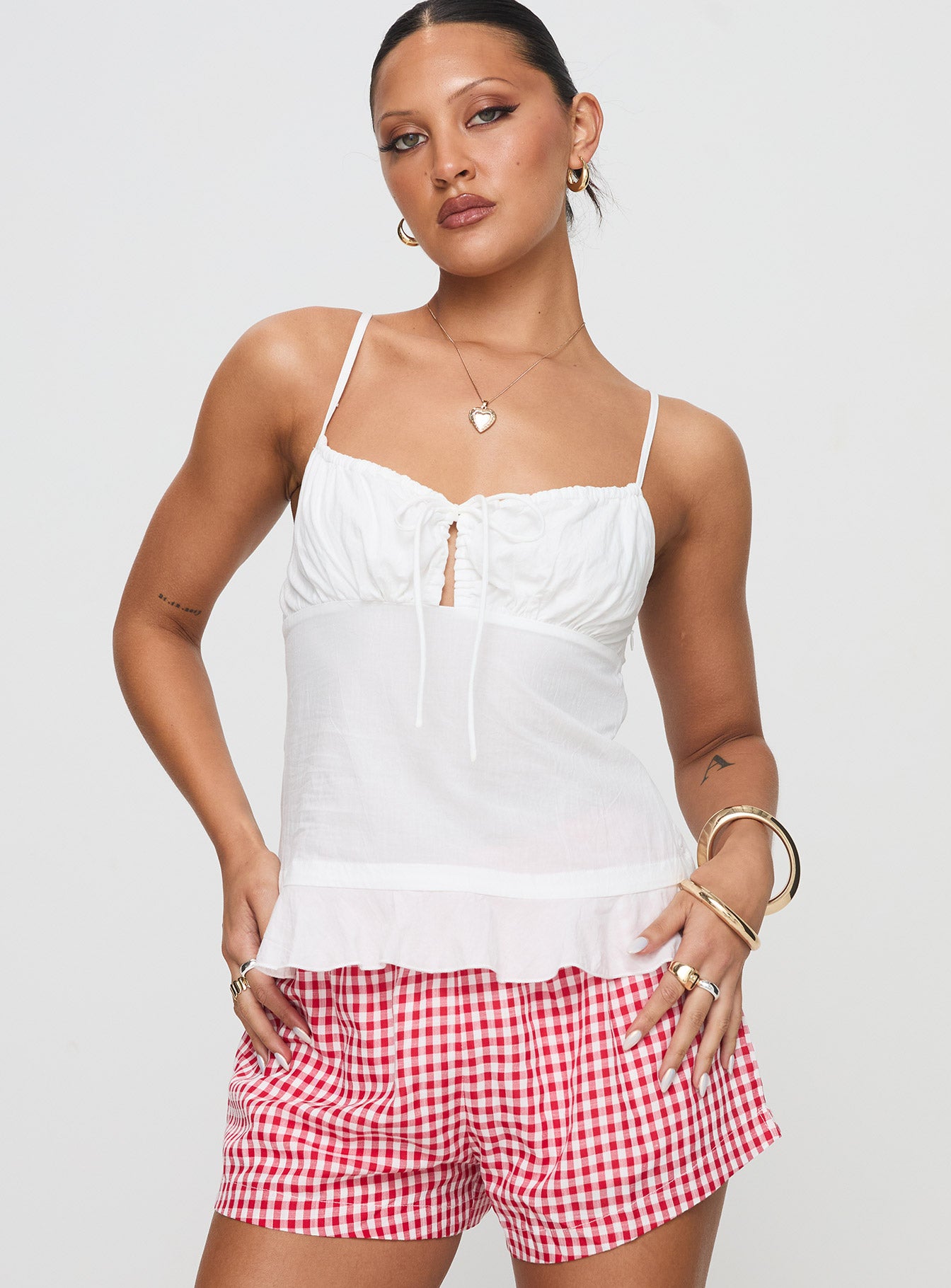 Empress Cami Top White High Quality Buy Online