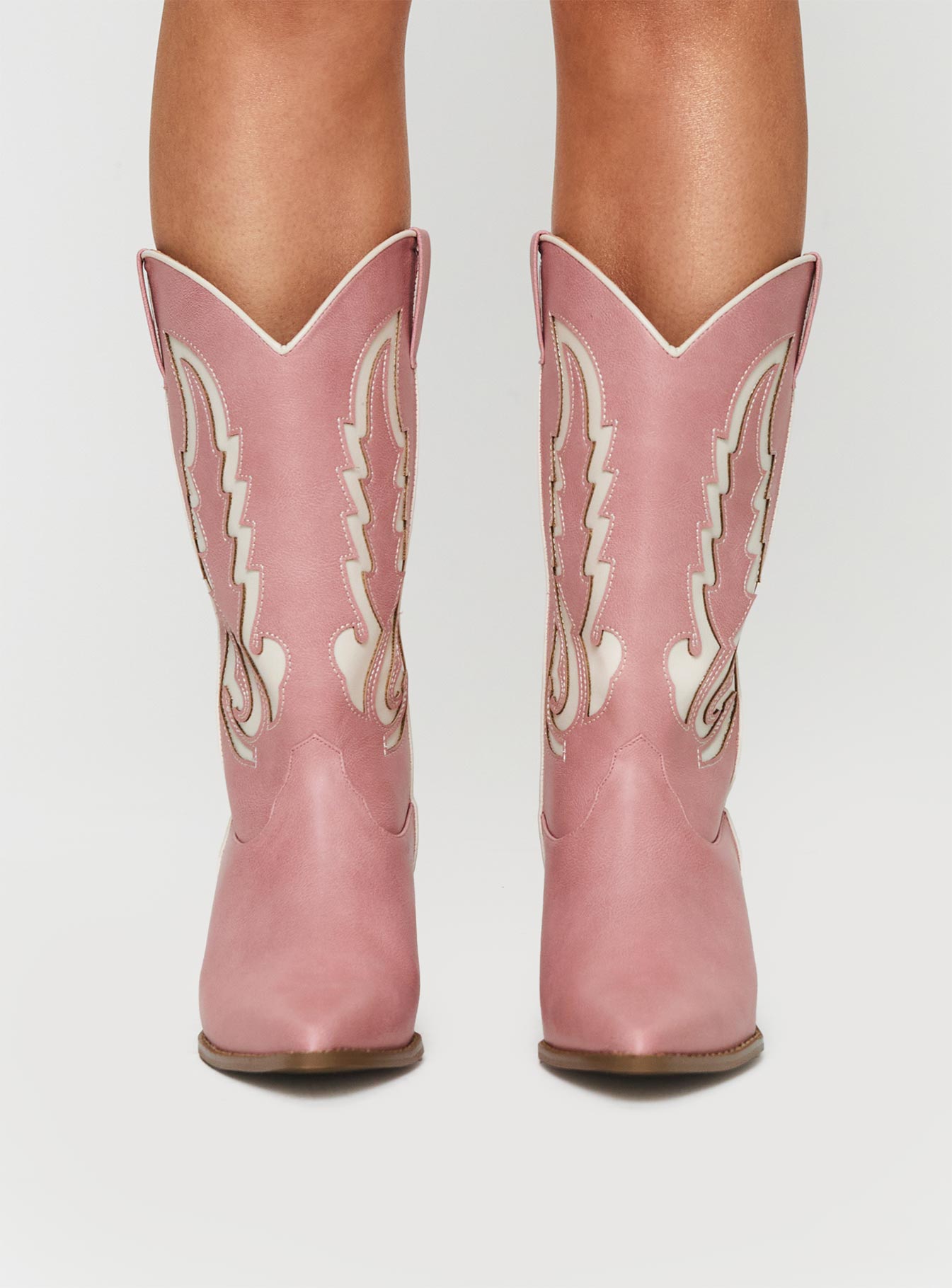 Billini Norva Boots Pink / Ivory Footlocker For Sale