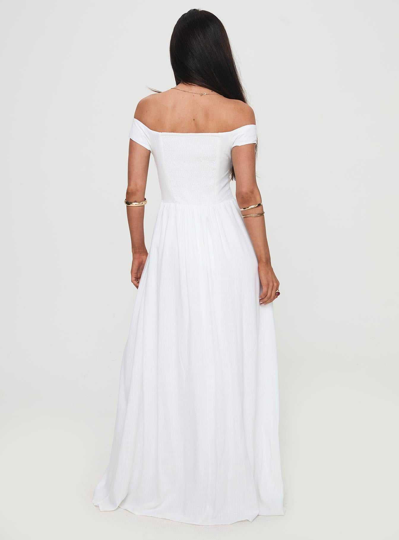 Romantic Maxi Dress White Cheap Sale Ebay