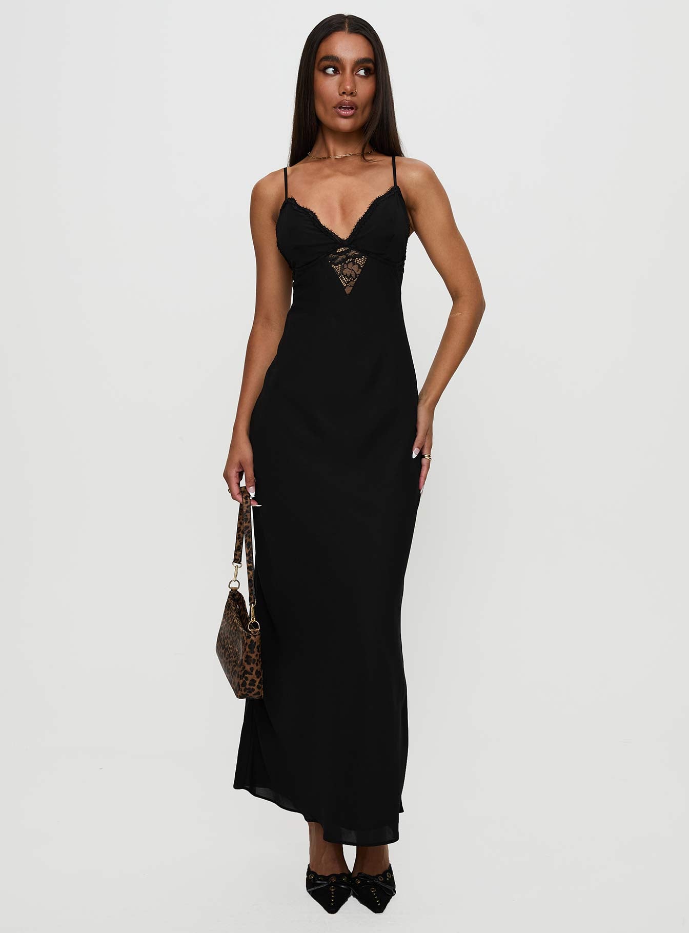 Artea Maxi Dress Black Really Cheap