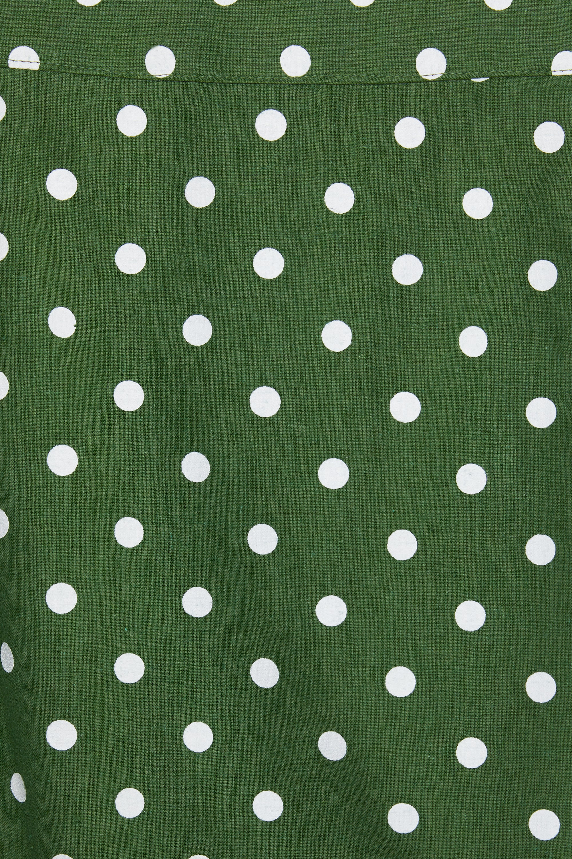 POLKA DOT COTTON LINEN SKIRT Huge Surprise Cheap Pice