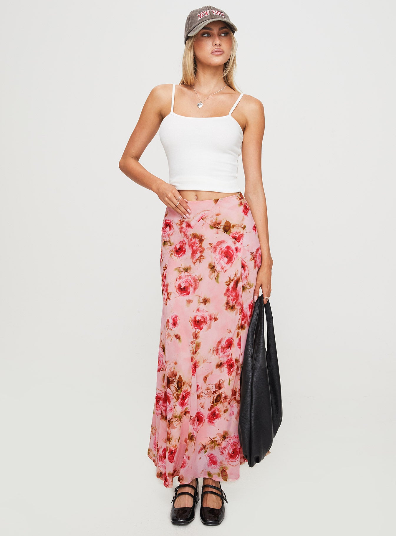 Vespera Maxi Skirt Pink Sale Footlocker Pictures