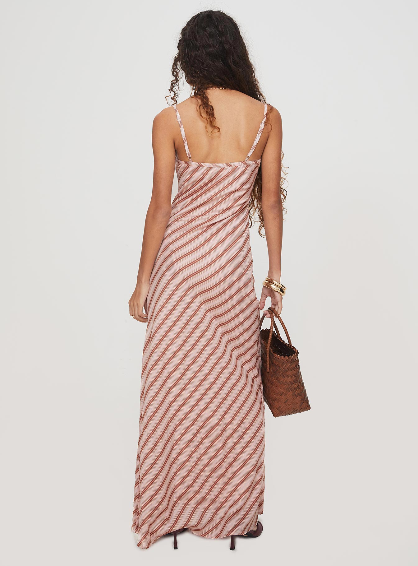 Rianne Maxi Dress Pink Stripe Sast Online