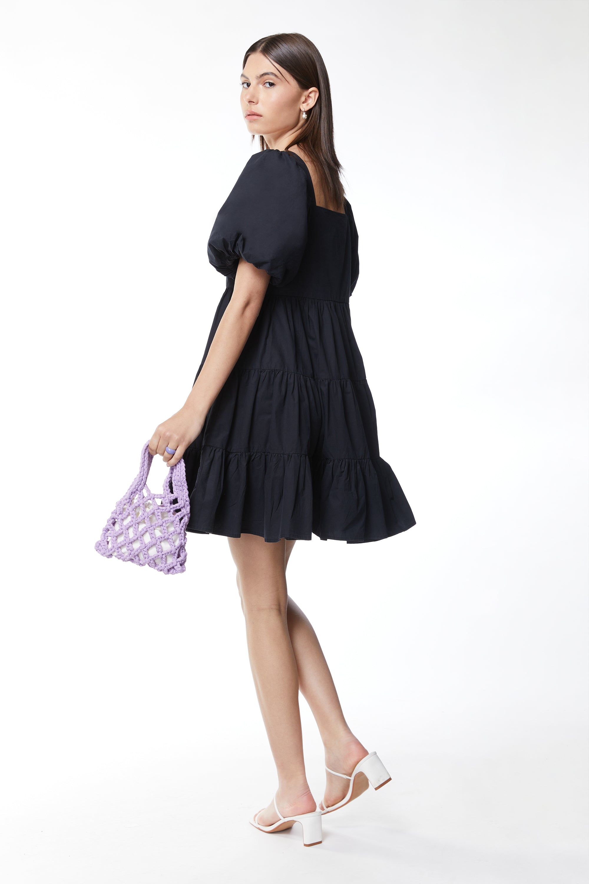 PUFF SLEEVE DRESS The Cheapest