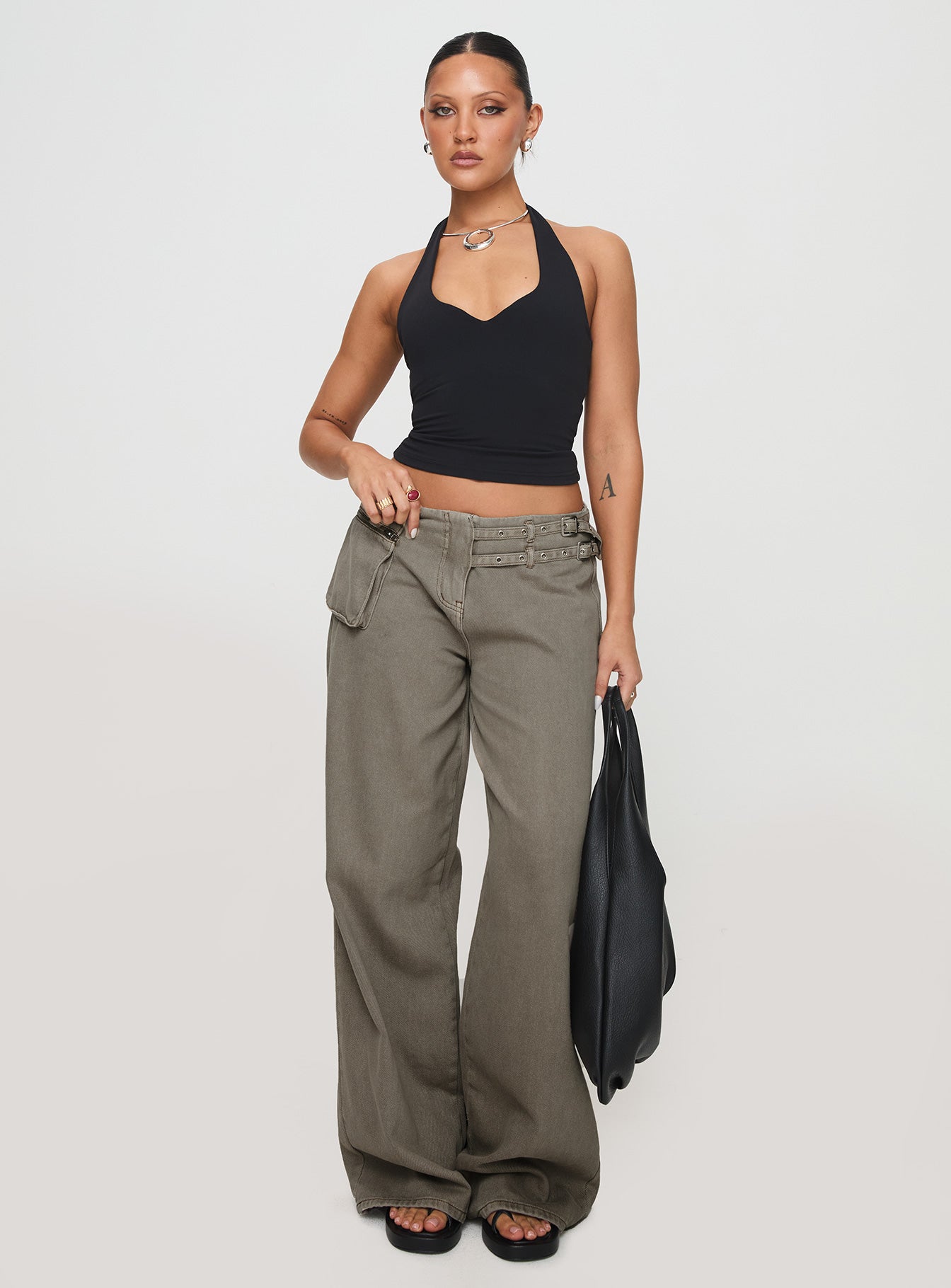 Paltrow Cargo Pant Washed Brown Sale Footlocker Pictures