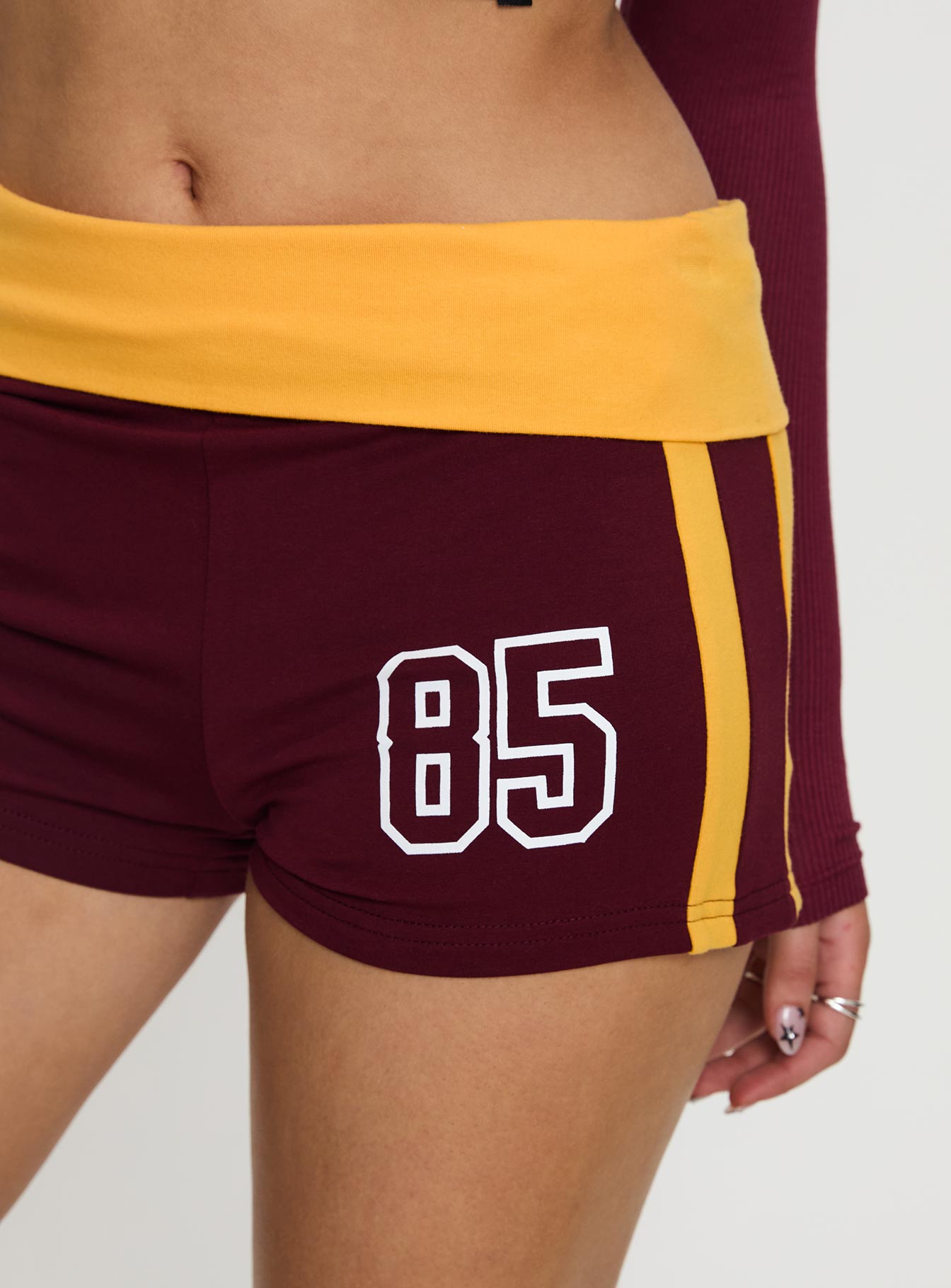 ASU Foldover Shorts Maroon Cheap Pick A Best