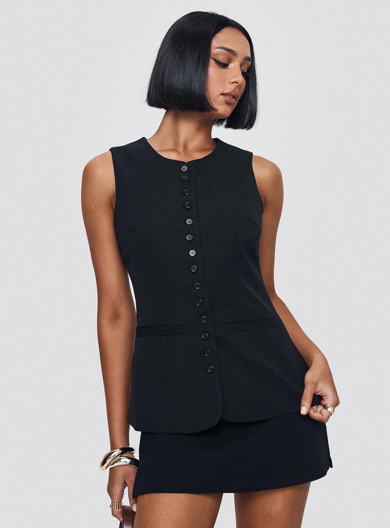 Islington Top Black Free Shipping Very Cheap