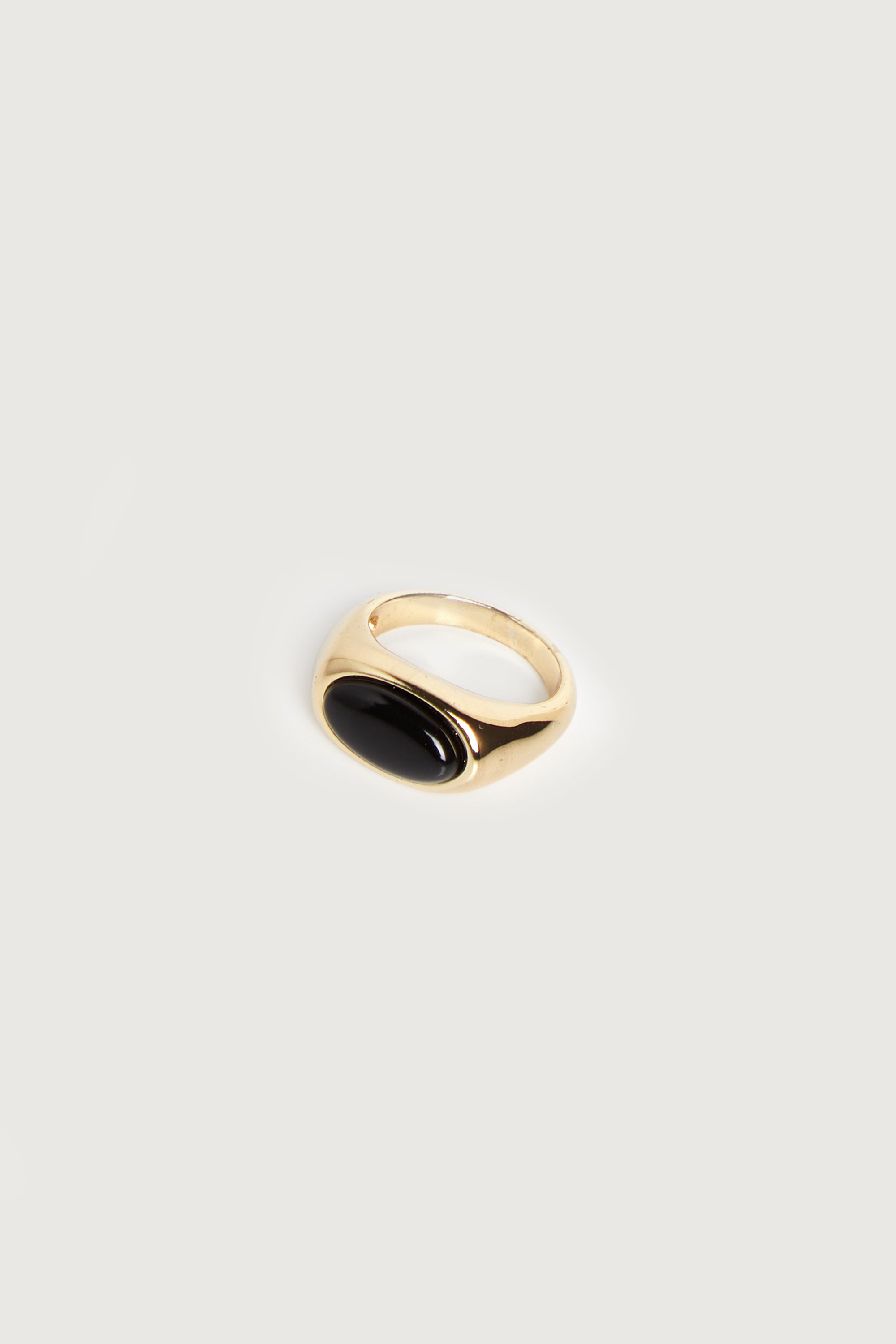 ONYX DOME SIGNET RING Clearance Cheap Online