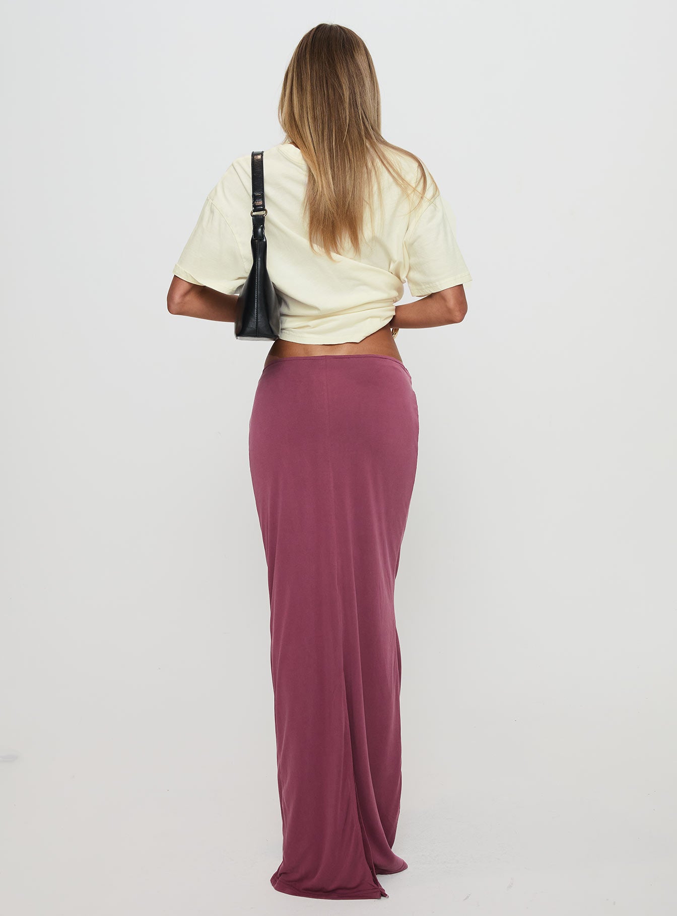 Tamera Maxi Skirt Burgundy Sale Footlocker