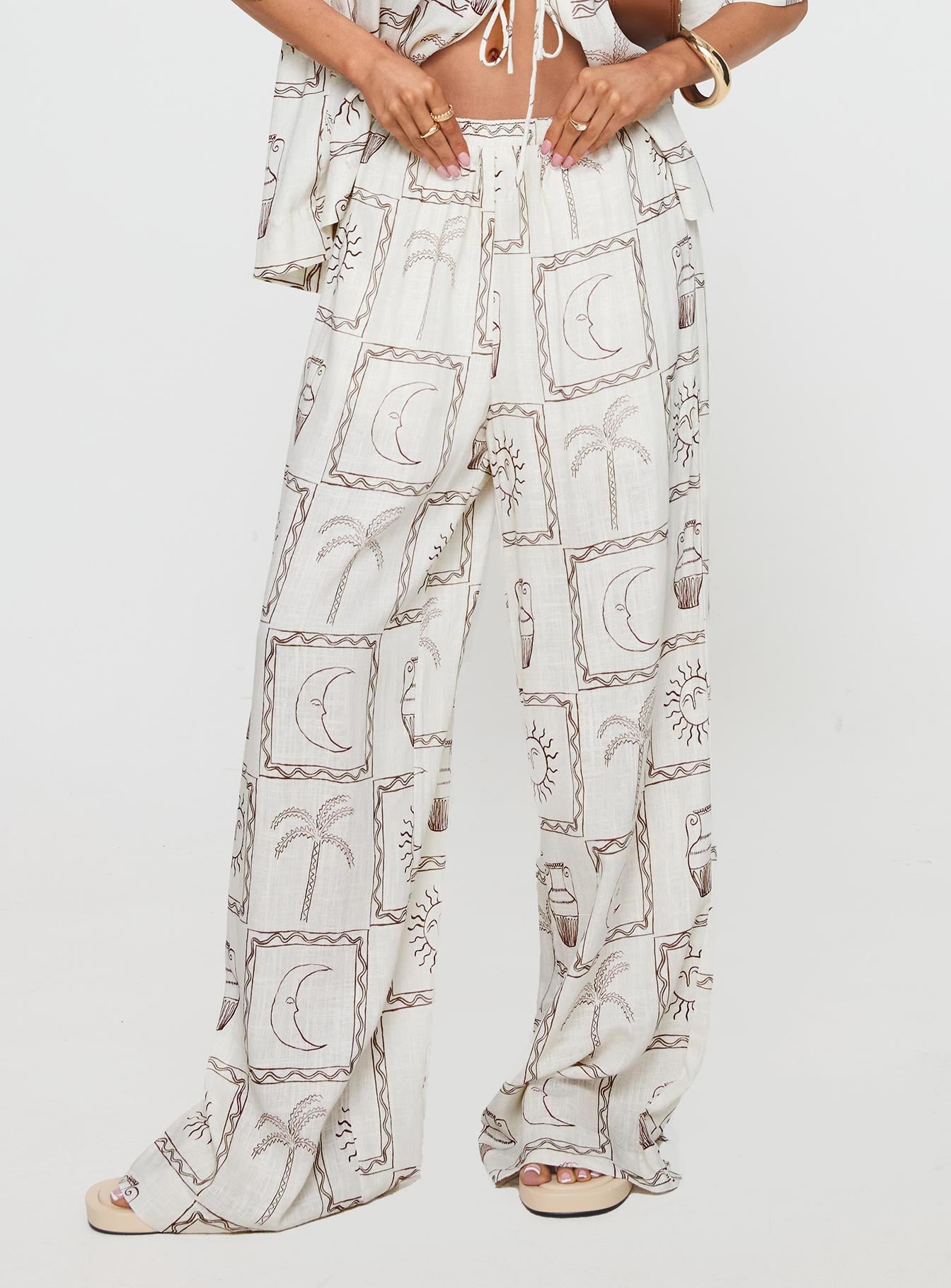 Sun Dream Pants Cream / Multi Outlet Finishline