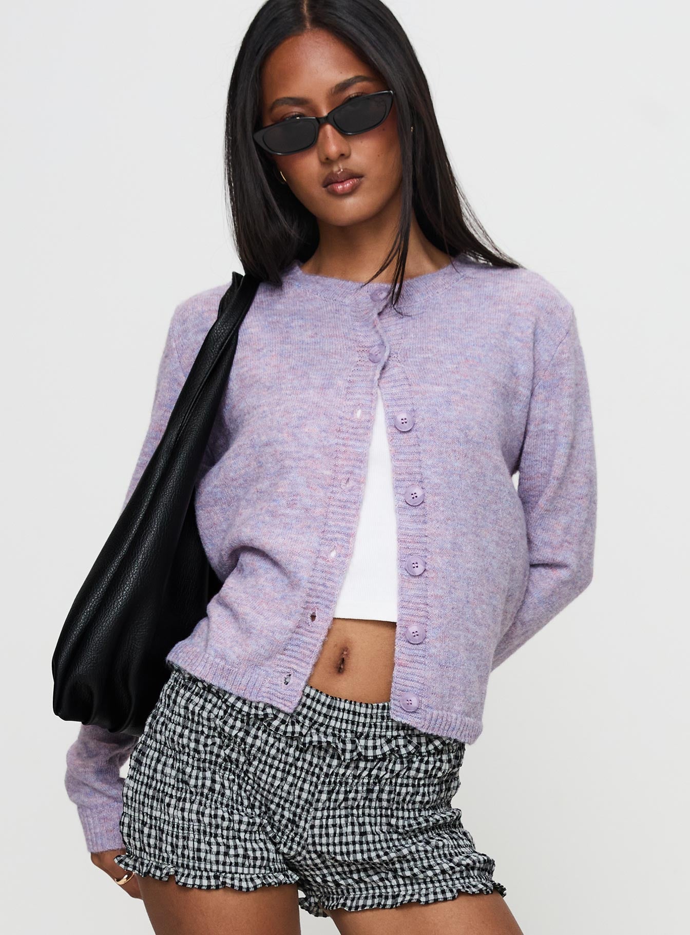 Denmark Cardigan Lilac Sale Wholesale Pice