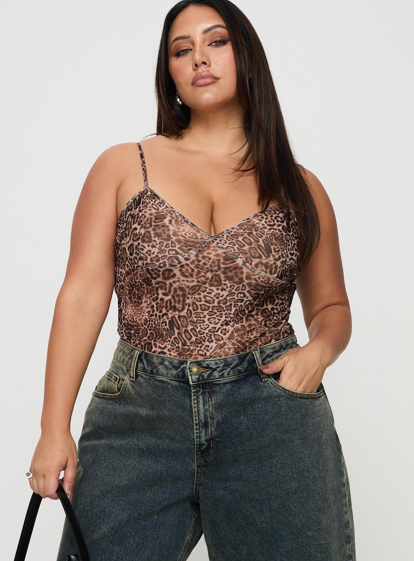 Elixia Bodysuit Leopard Curve Buy Cheap Browse