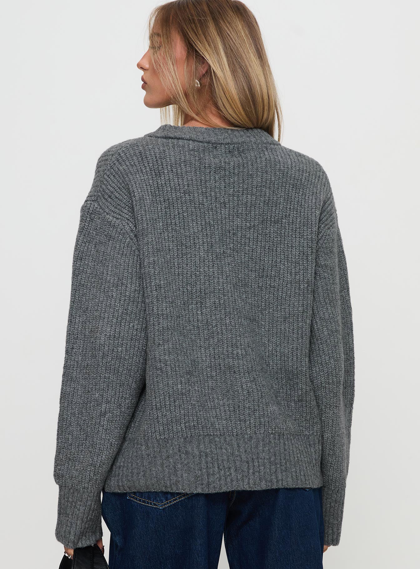 Lexene Zip Through Jumper Grey Buy Cheap Cheap