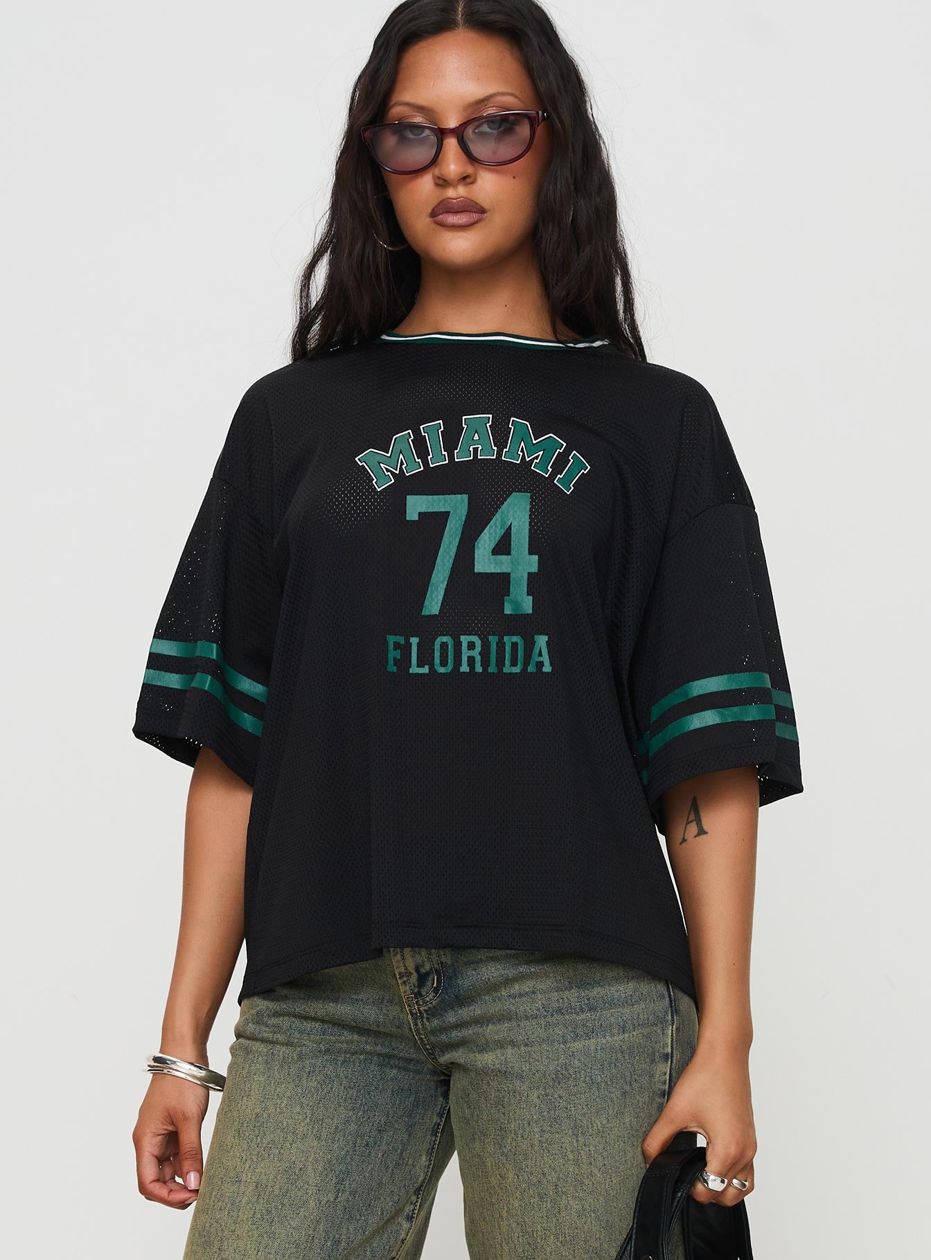 Miami 74 Top Black Clearance For Cheap