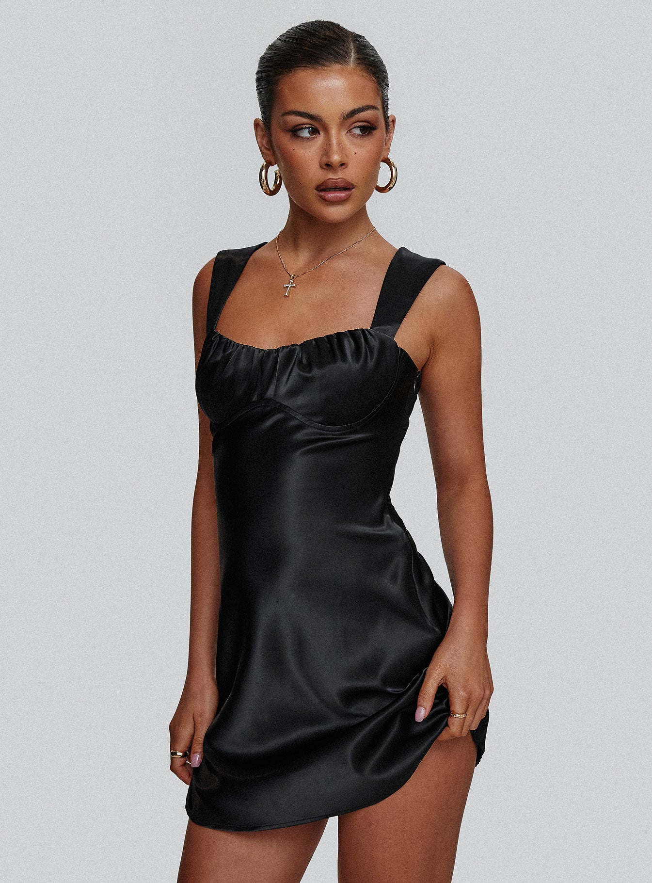 Tremont Mini Dress Black Clearance Pick A Best