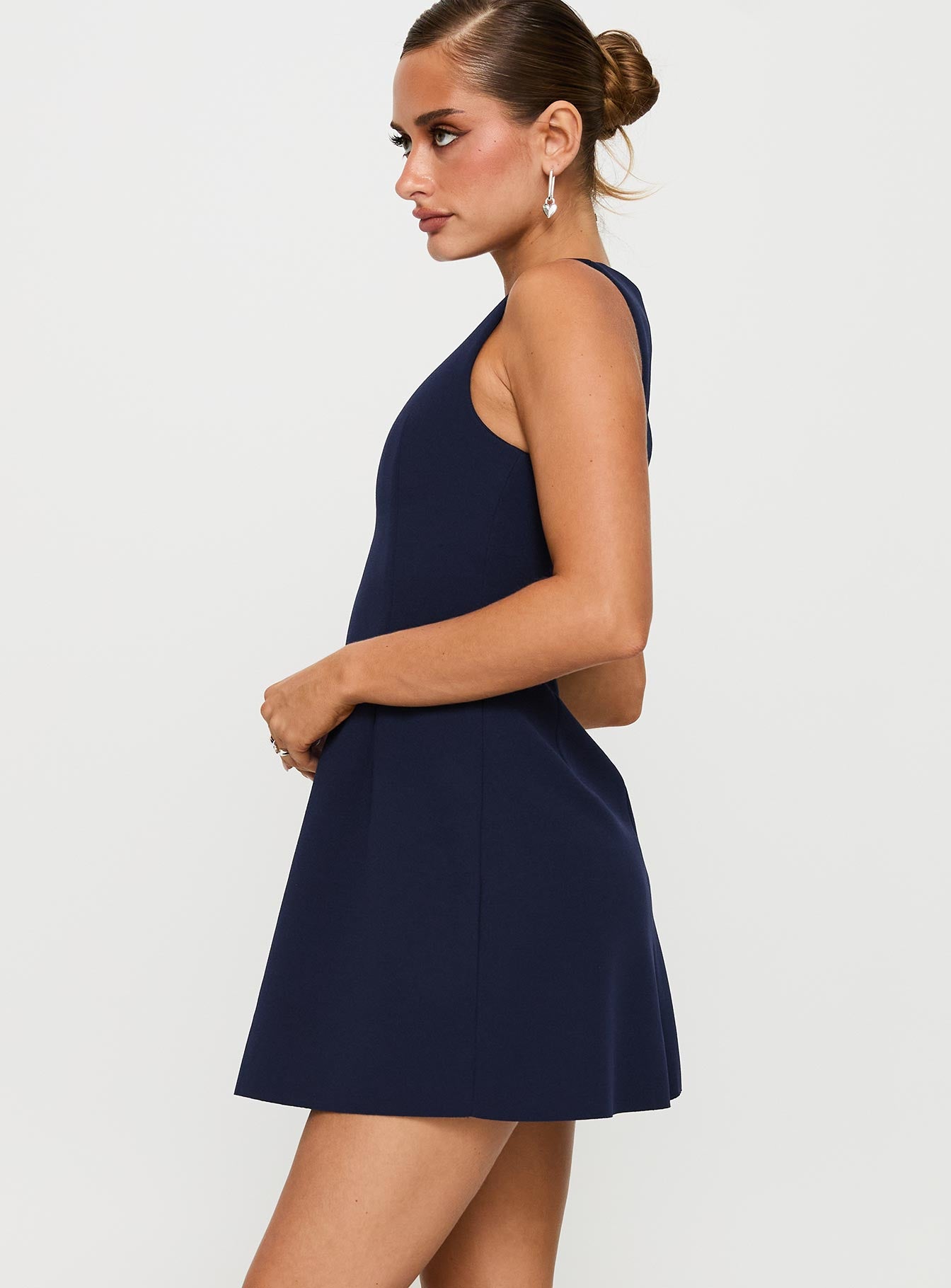 Anse Mini Dress Navy Quality Original