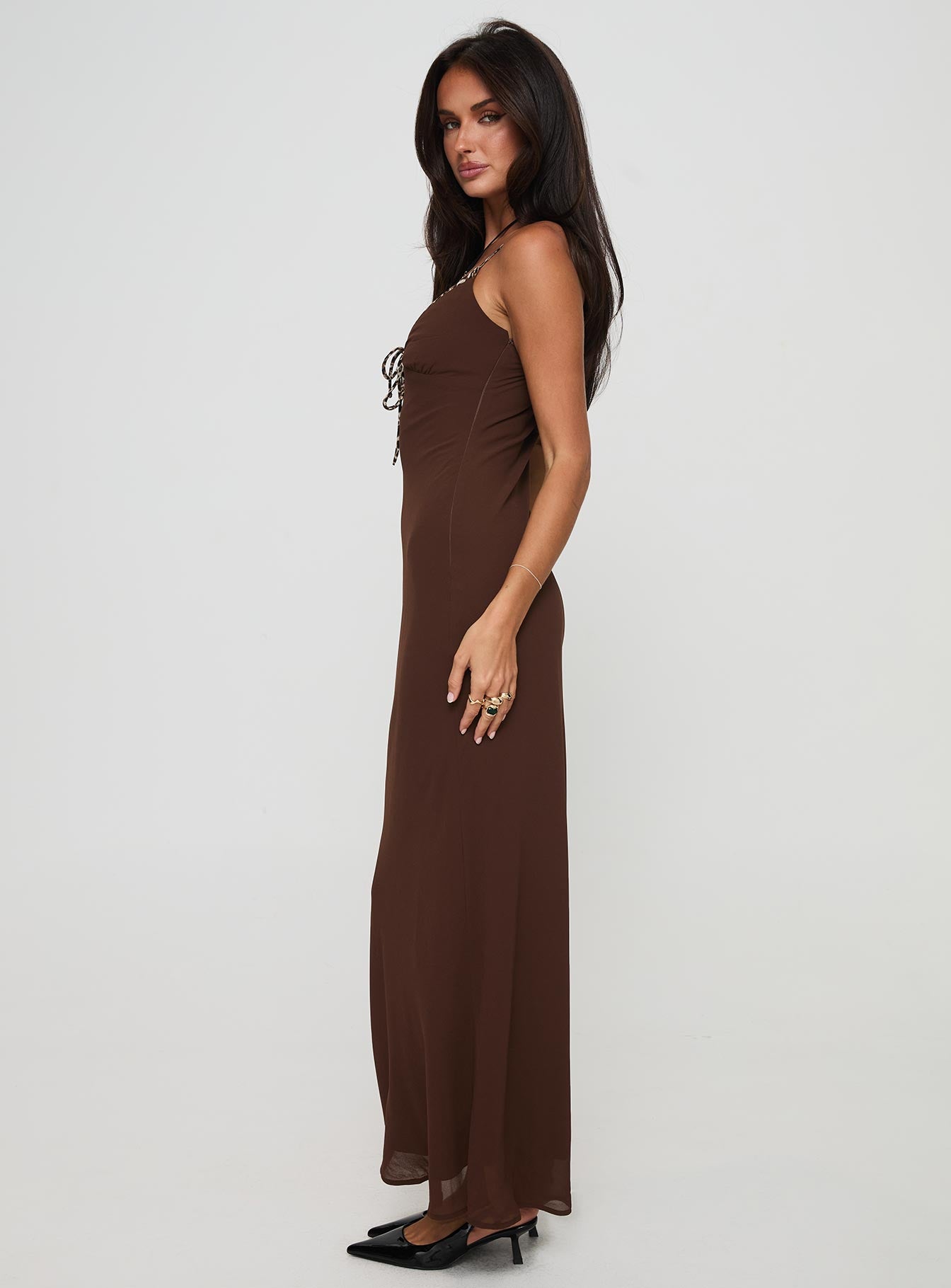 Moorey Maxi Dress Brown Discount Outlet Locations