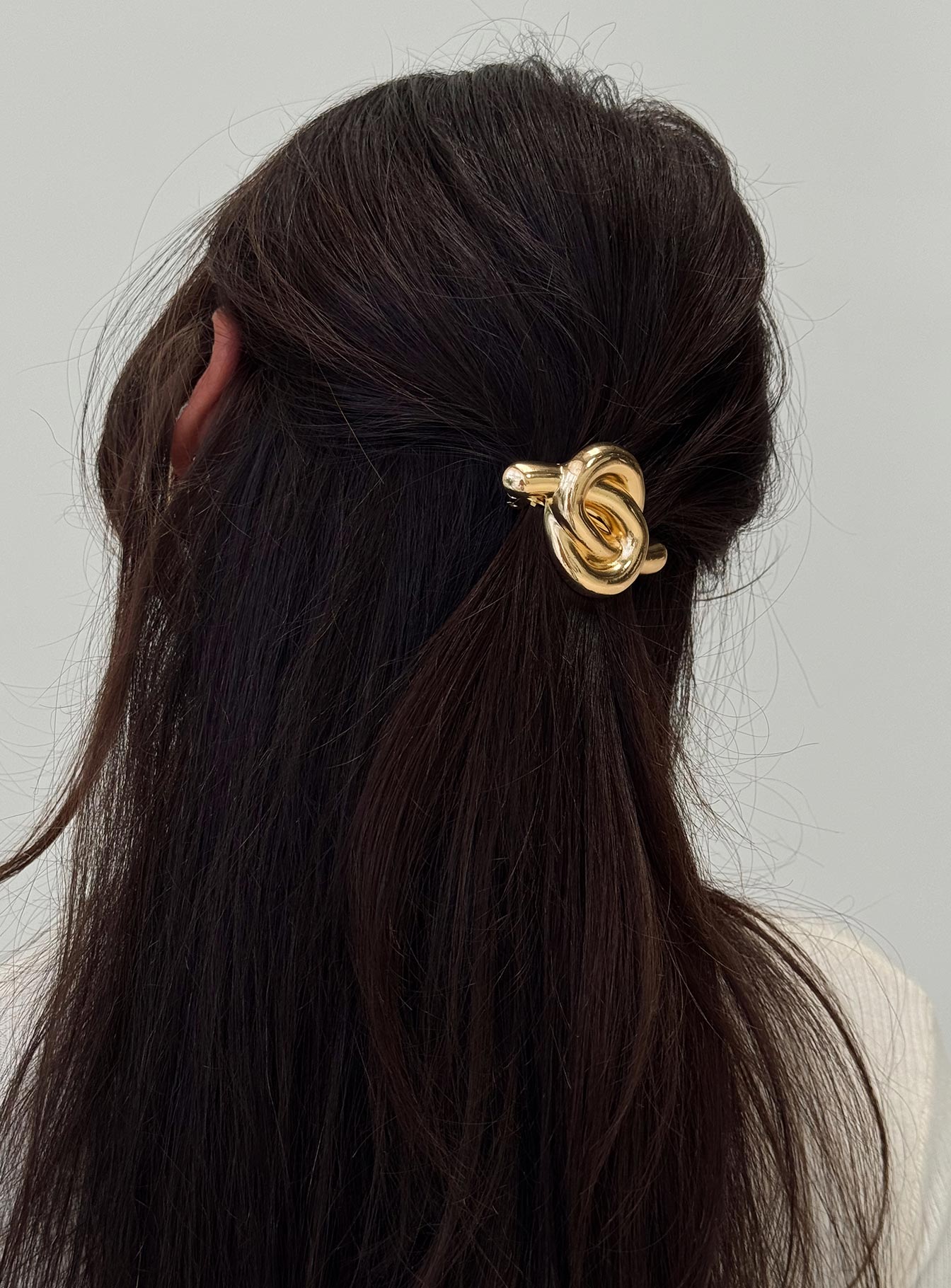 Salacia Hair Clip Gold Discount Recommend