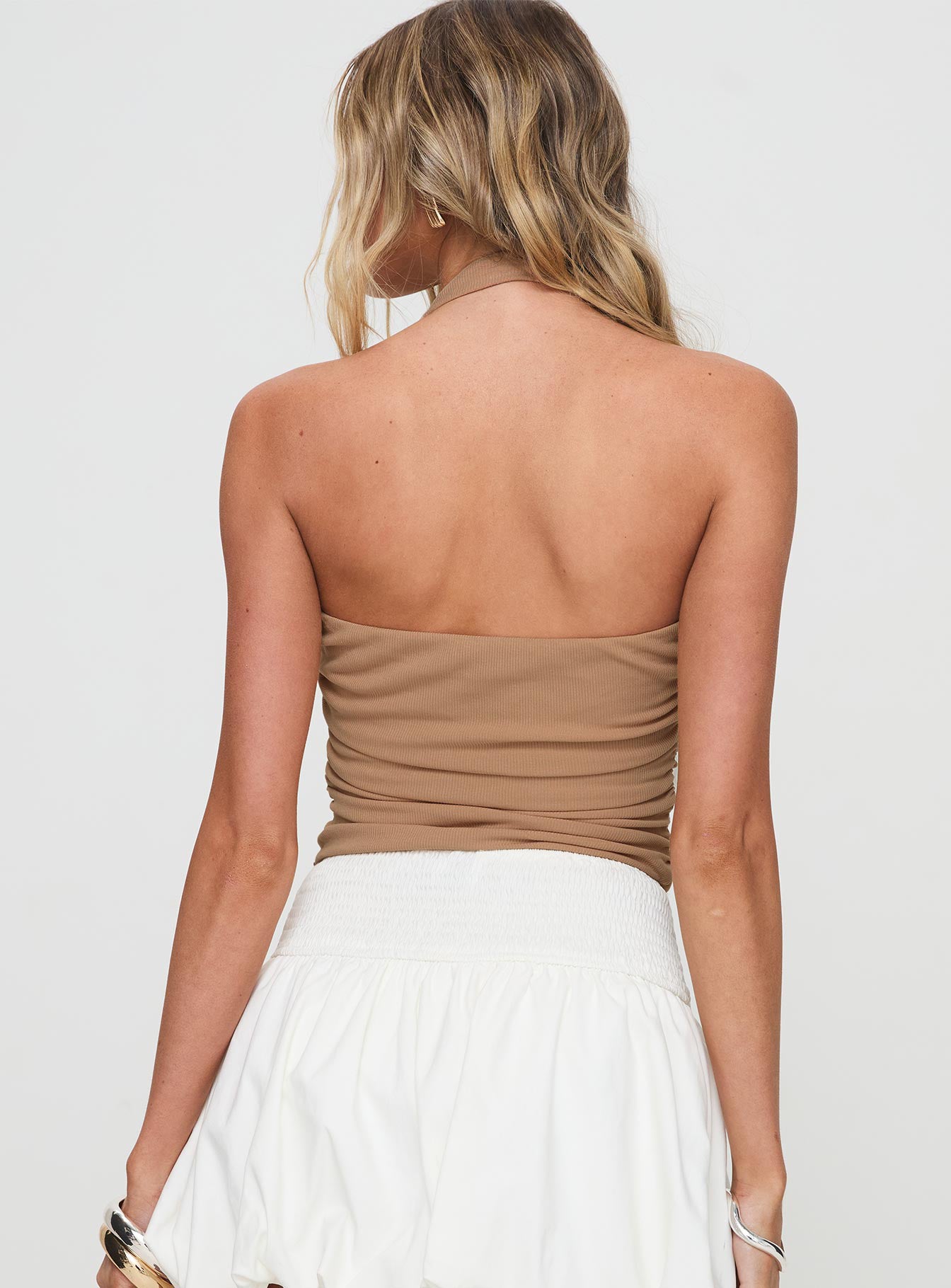 Roxanna Top Beige How Much Cheap Online