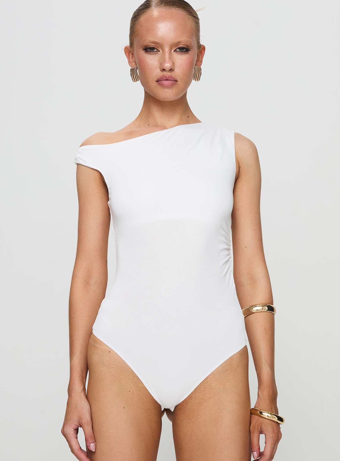 Miyako Bodysuit White 2025 New For Sale