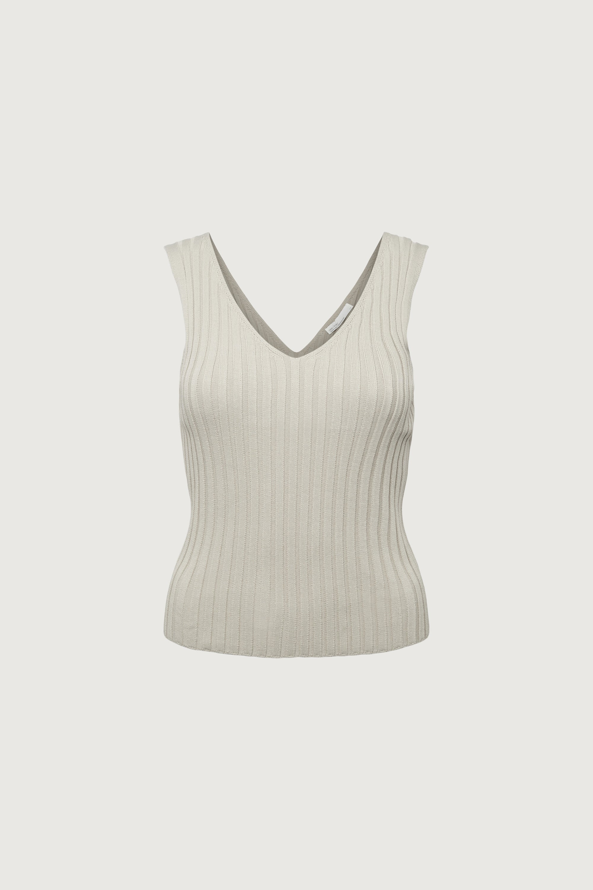 RIB-KNIT V-NECK TANK Enjoy For Sale