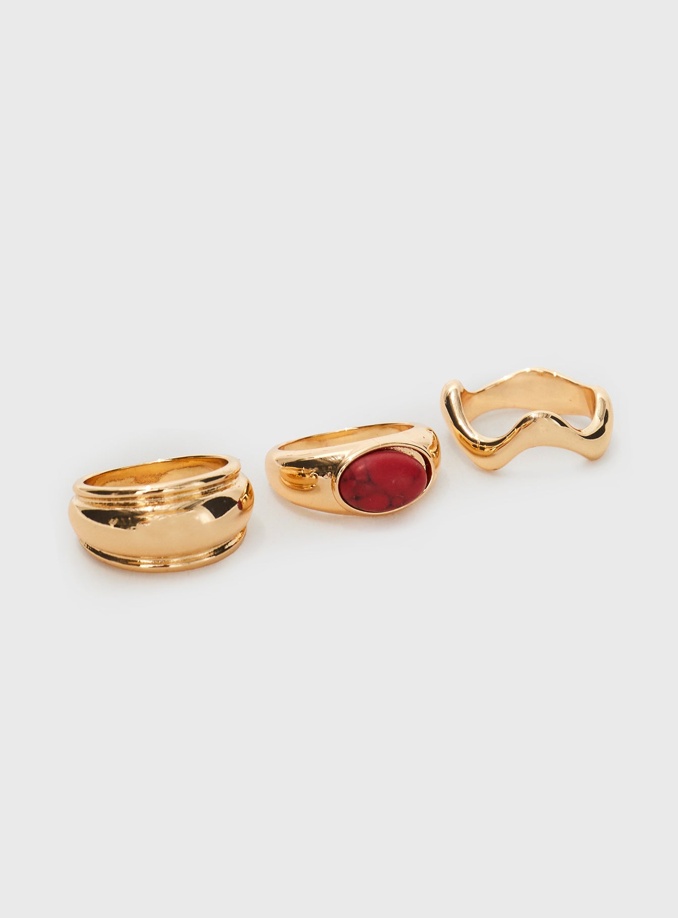 Esteban Ring Pack Gold / Red Limited Edition